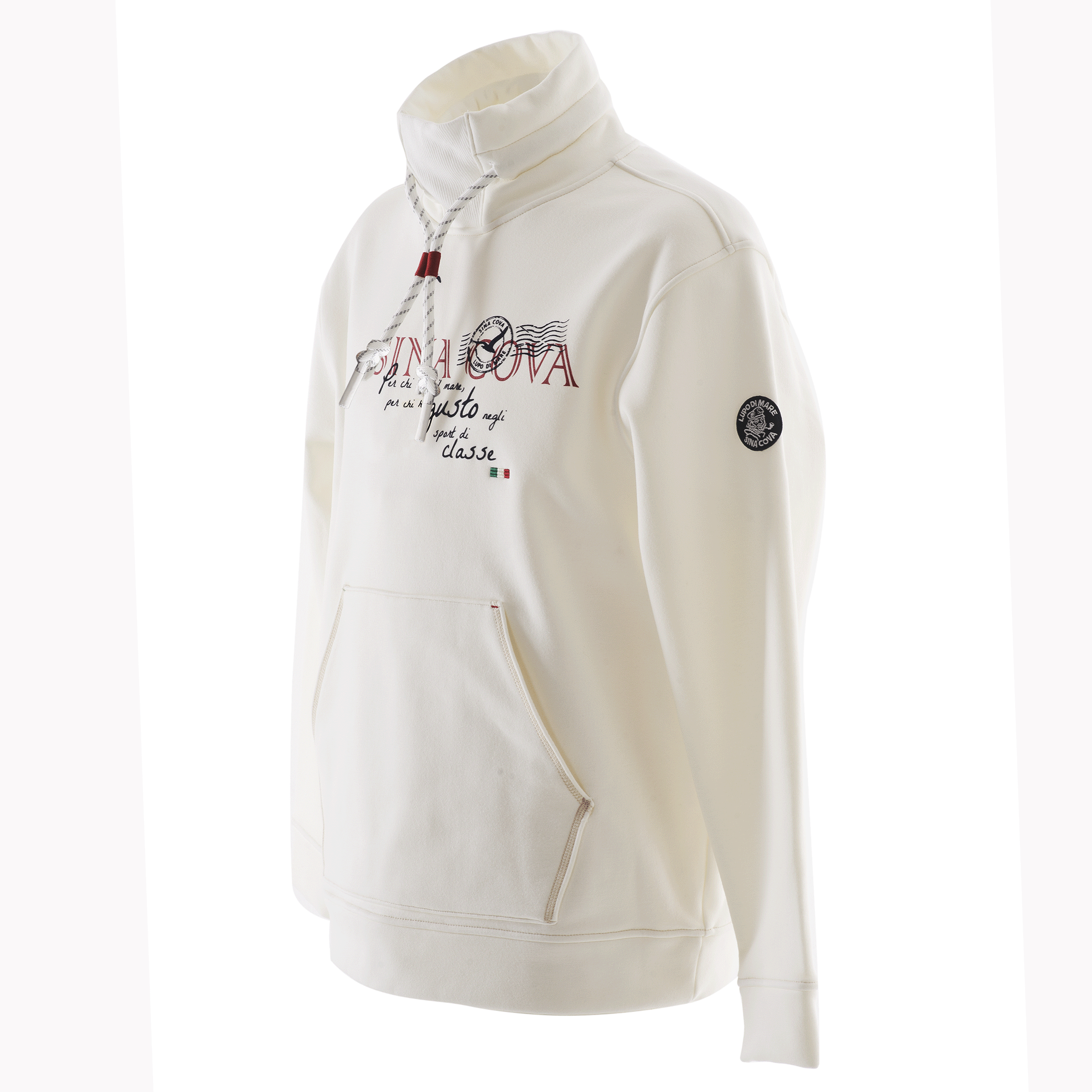 【公式】シナコバ (SINA COVA) ハイネックプルオーバー 23210080 オフホワイトのイメージ画像