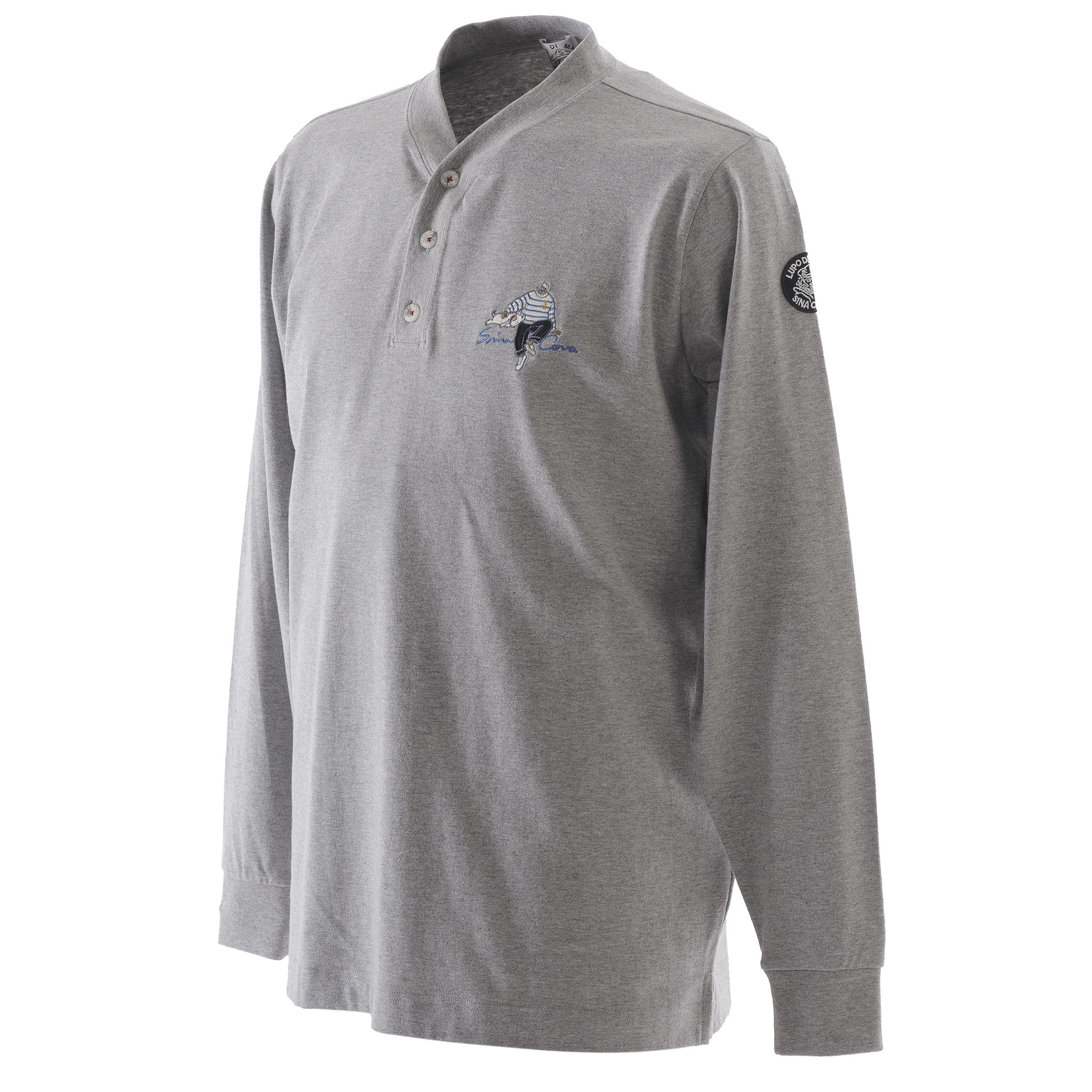 ヘンリーネック長袖Tシャツ 23220010