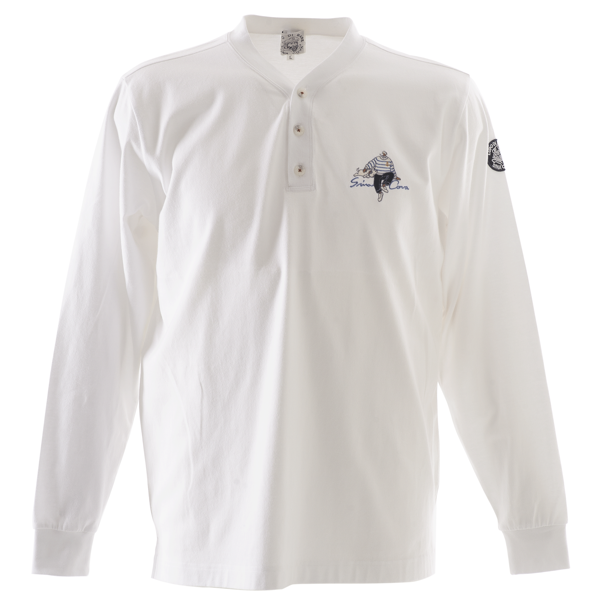 ヘンリーネック長袖Tシャツ 23220010