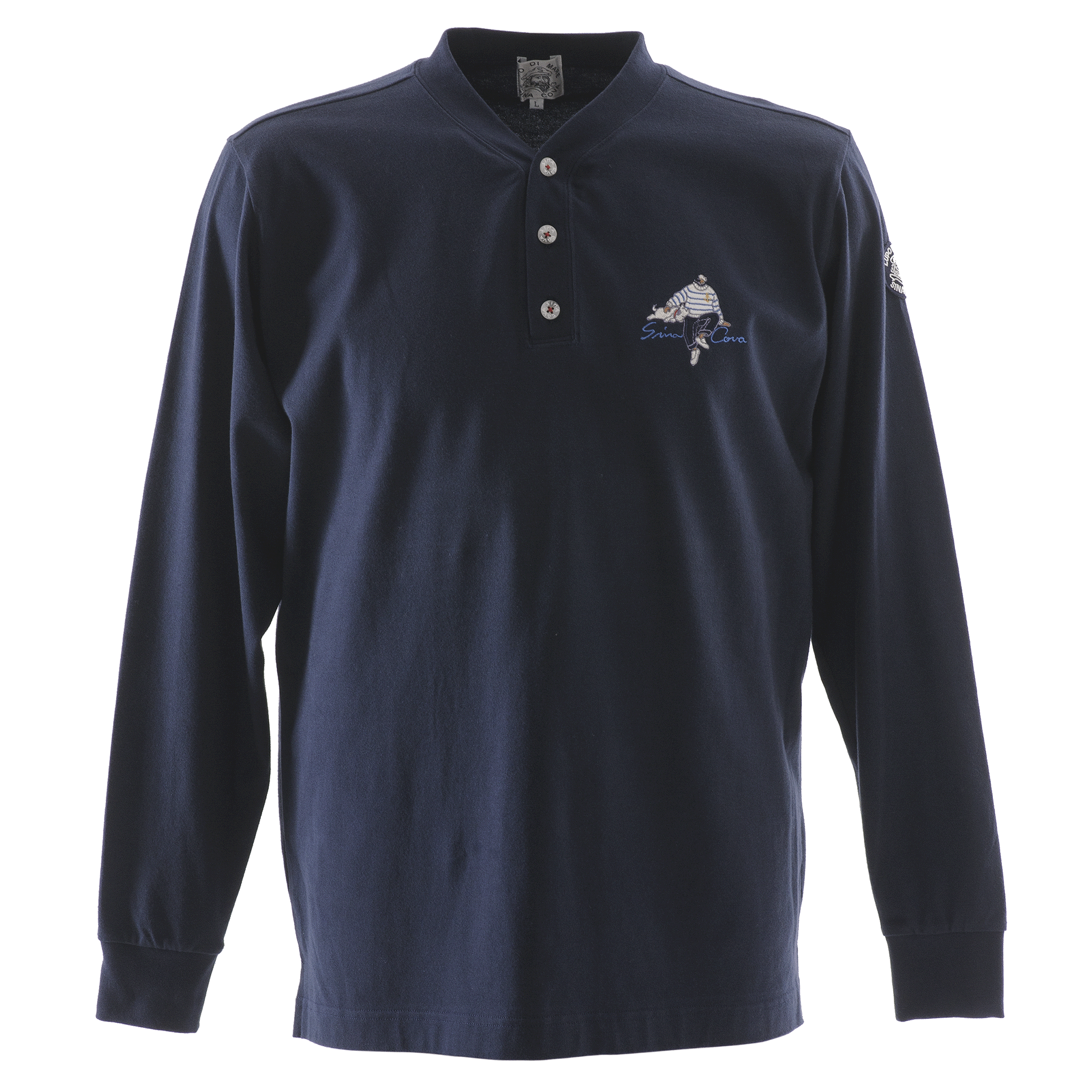 ヘンリーネック長袖Tシャツ 23220010