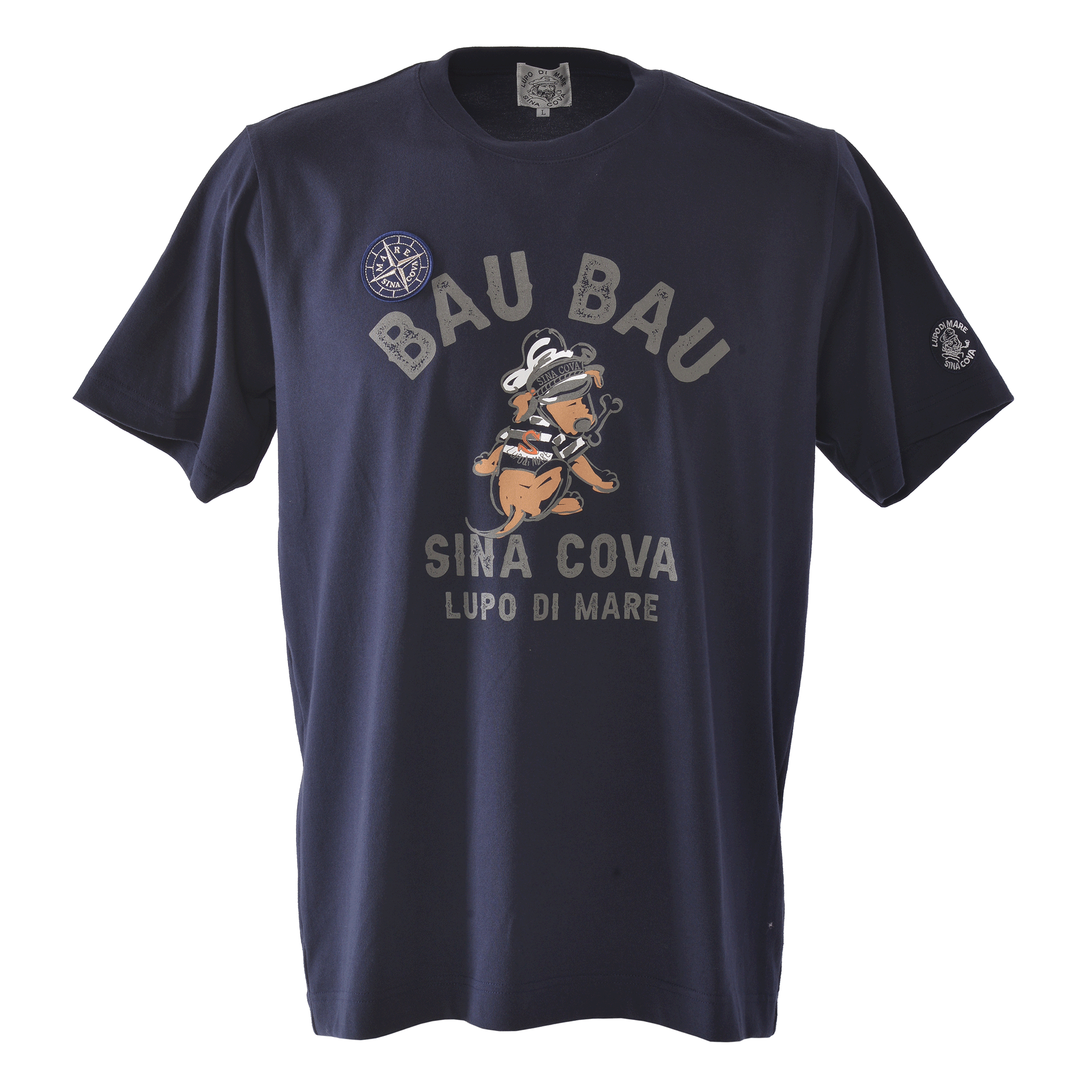 【公式】シナコバ (SINA COVA)半袖Tシャツ ユニセックス(男女兼用)(BAU,BAU.) 25120550