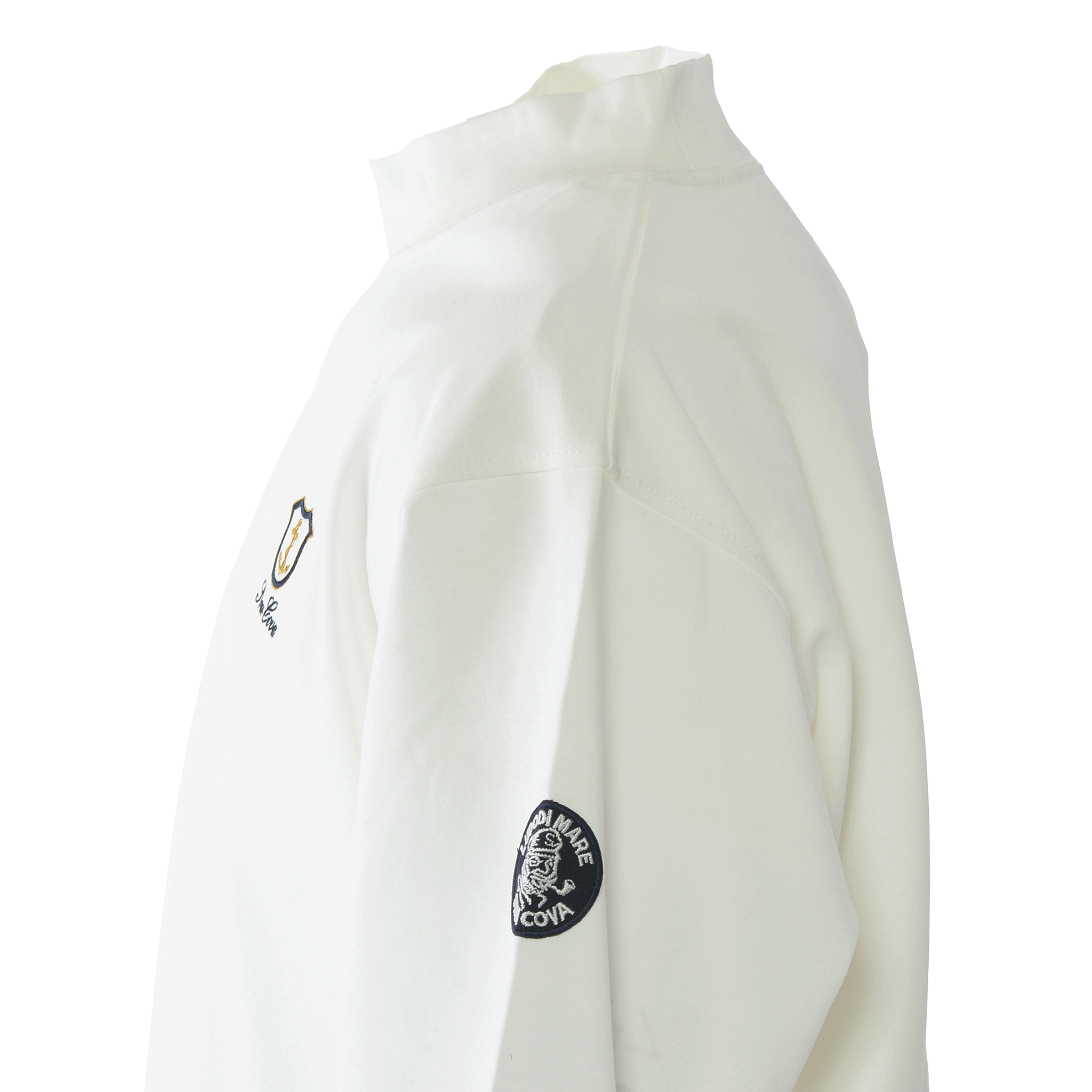 Half-sleeve mock neck T-shirt 26130510