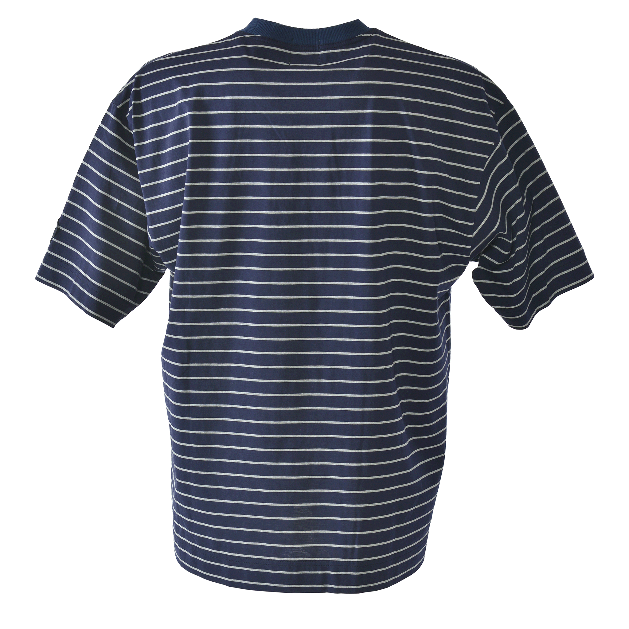 Striped drop shoulder T-shirt 26110570