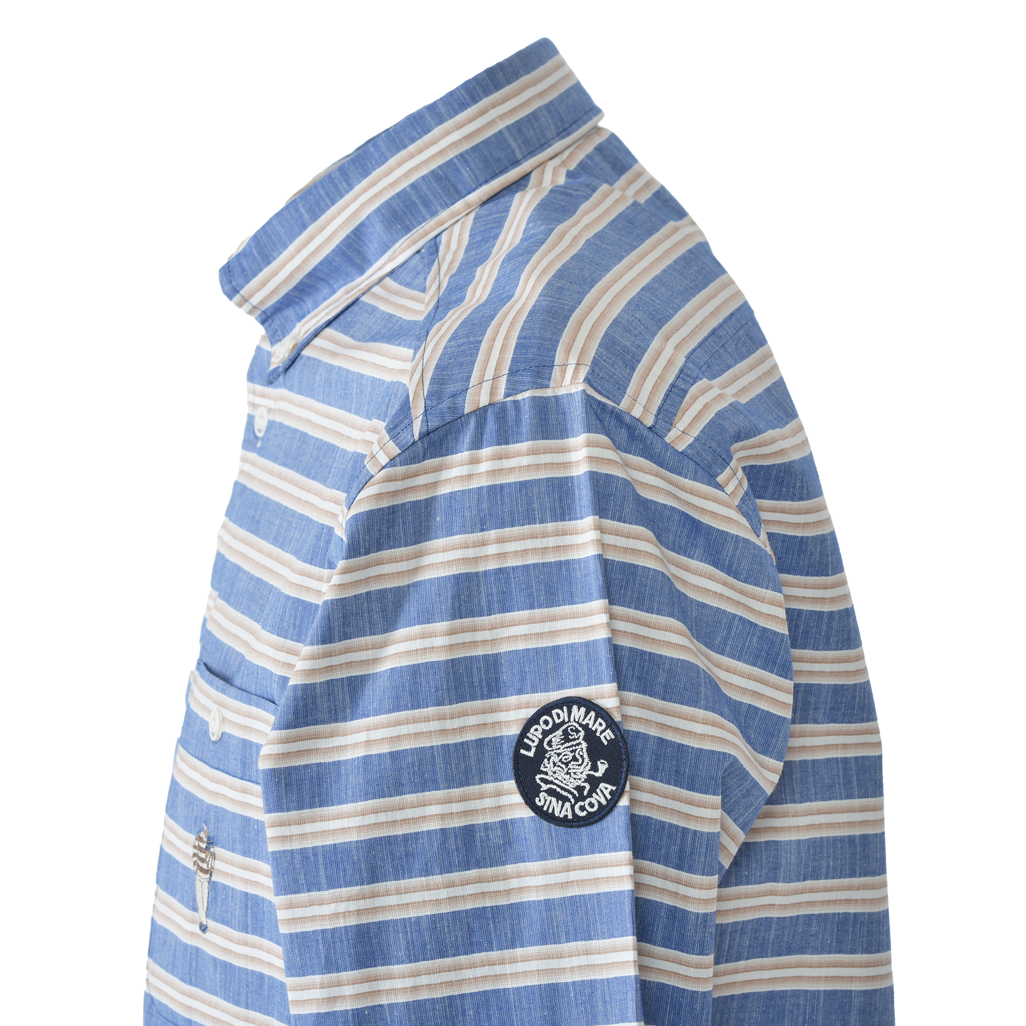 Long-sleeved button-down shirt 26124020