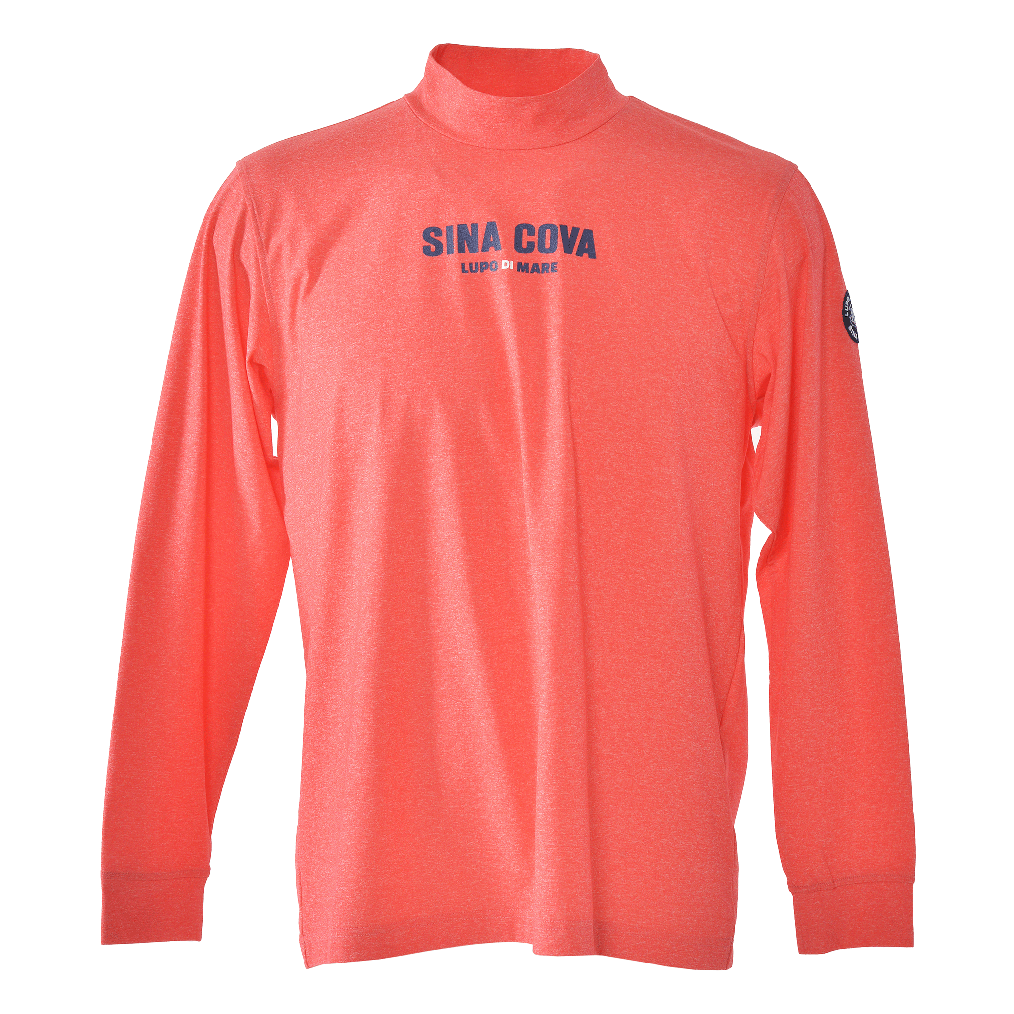 Long-sleeved mock neck T-shirt 26150010