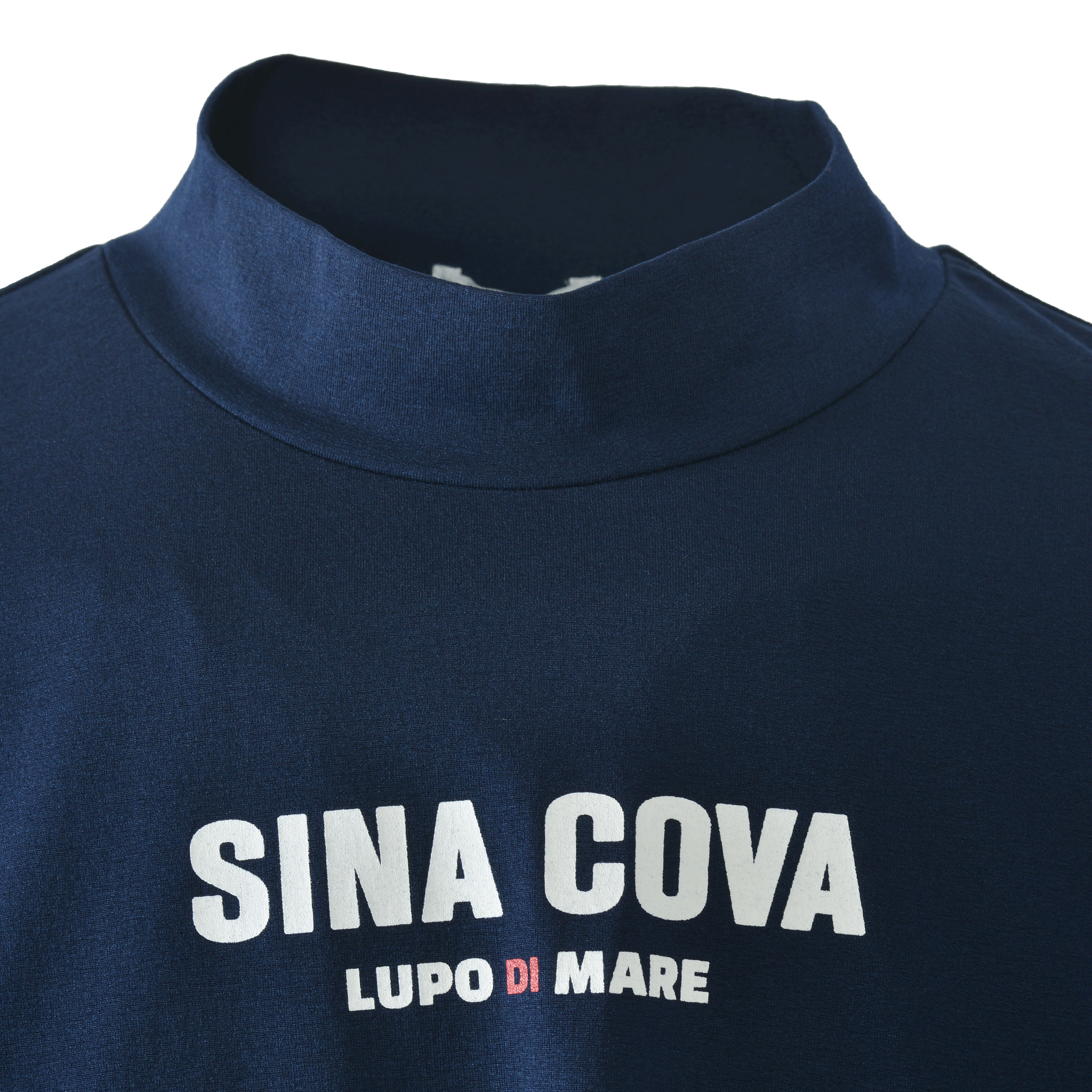 Long-sleeved mock neck T-shirt 26150010