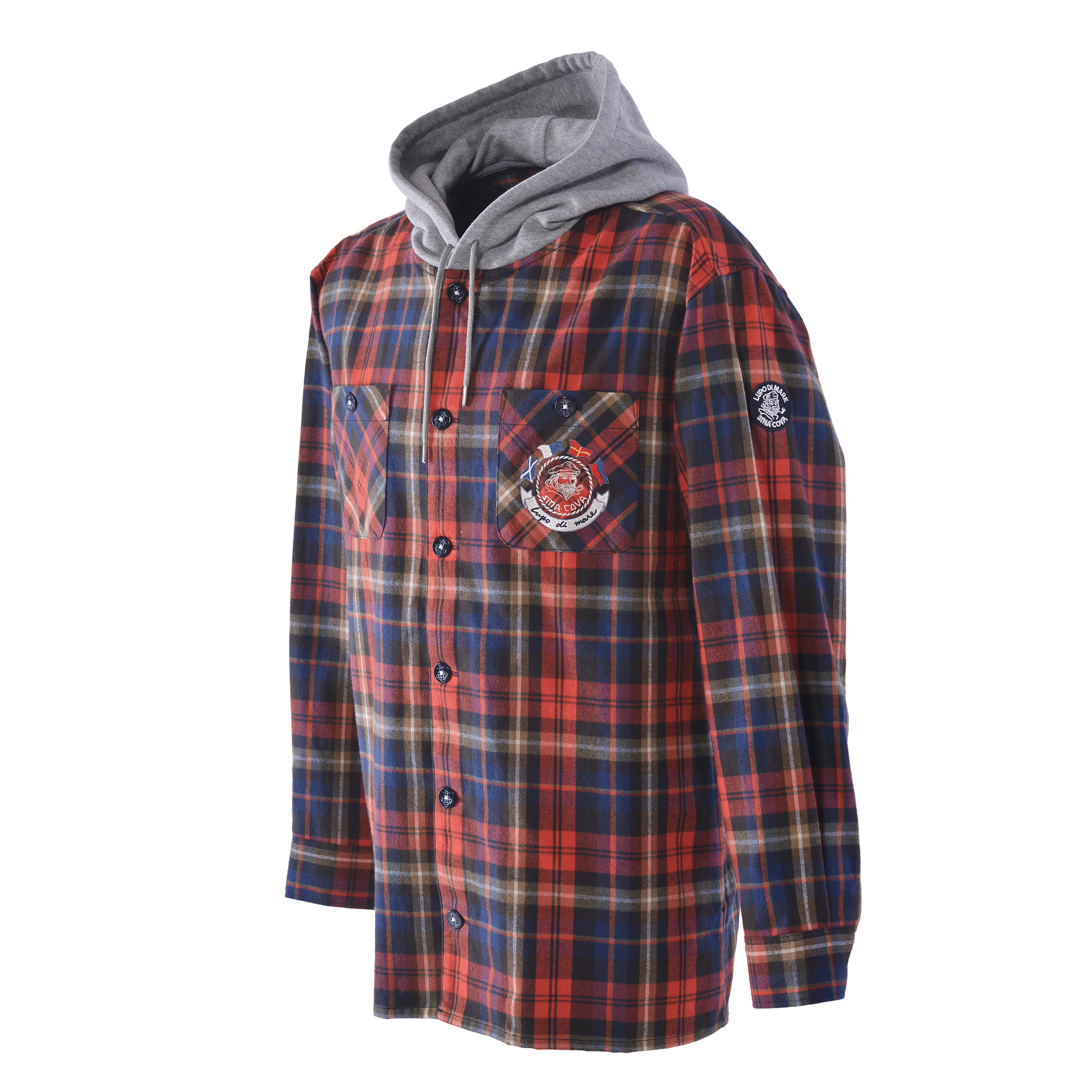 フード付きシャツジャケット 25223040