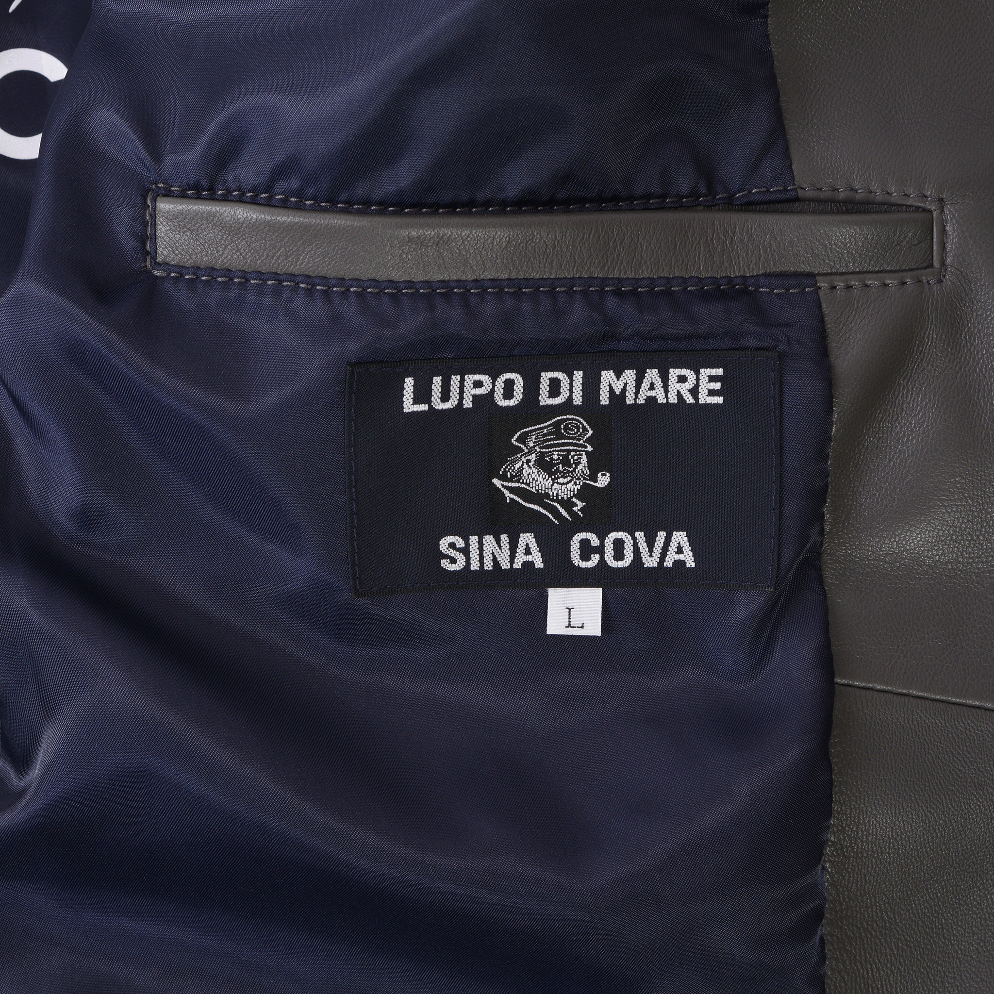 フード付きレザージャケット 25223910