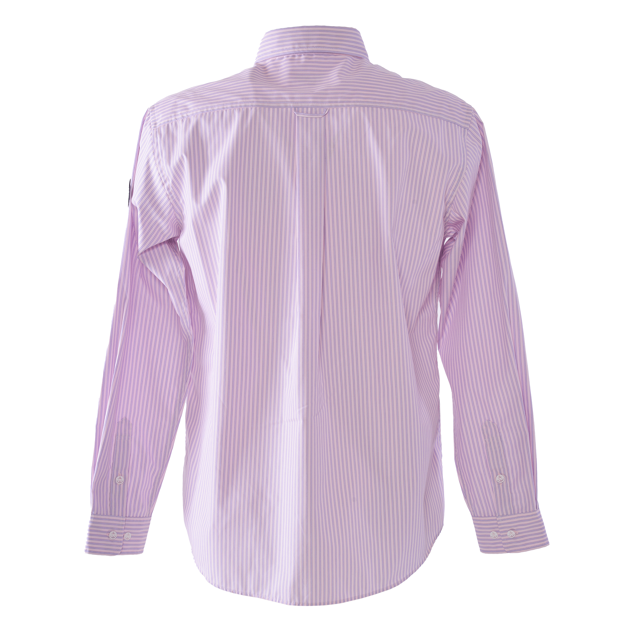 ストライプ柄長袖ボタンダウンシャツ 25224030