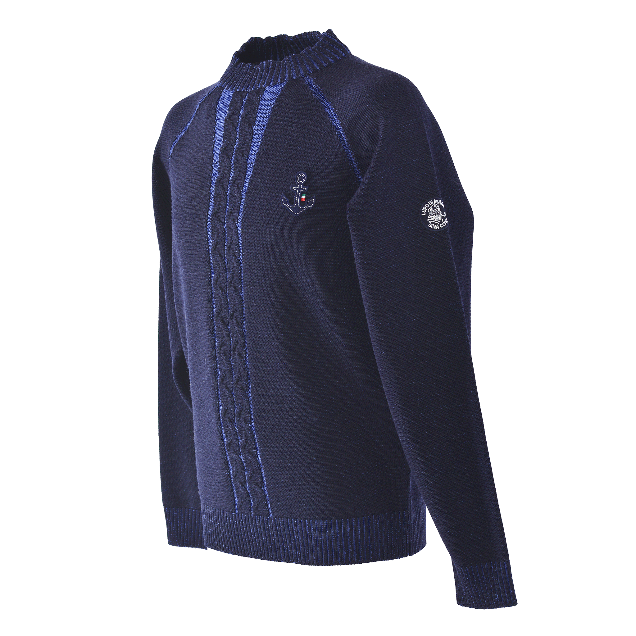 Mock neck sweater, unisex (unisex) 25212010