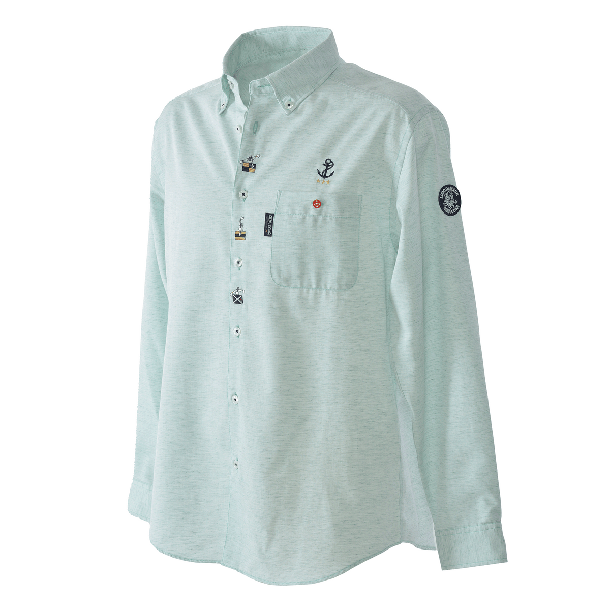 Long-sleeved button-down shirt 26214010