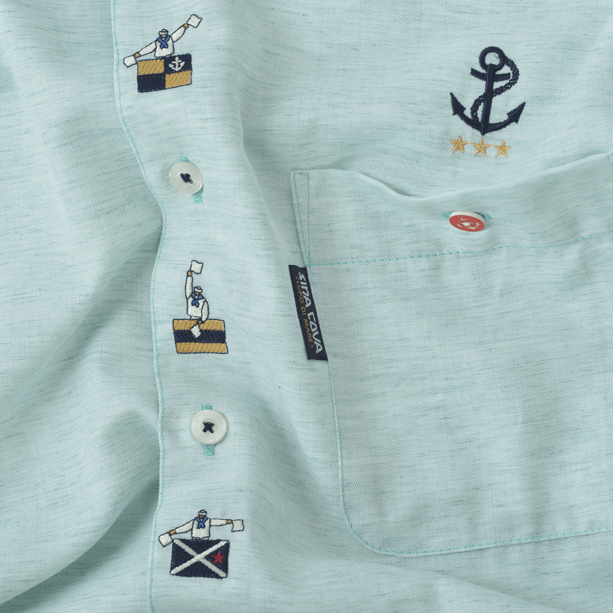 Long-sleeved button-down shirt 26214010