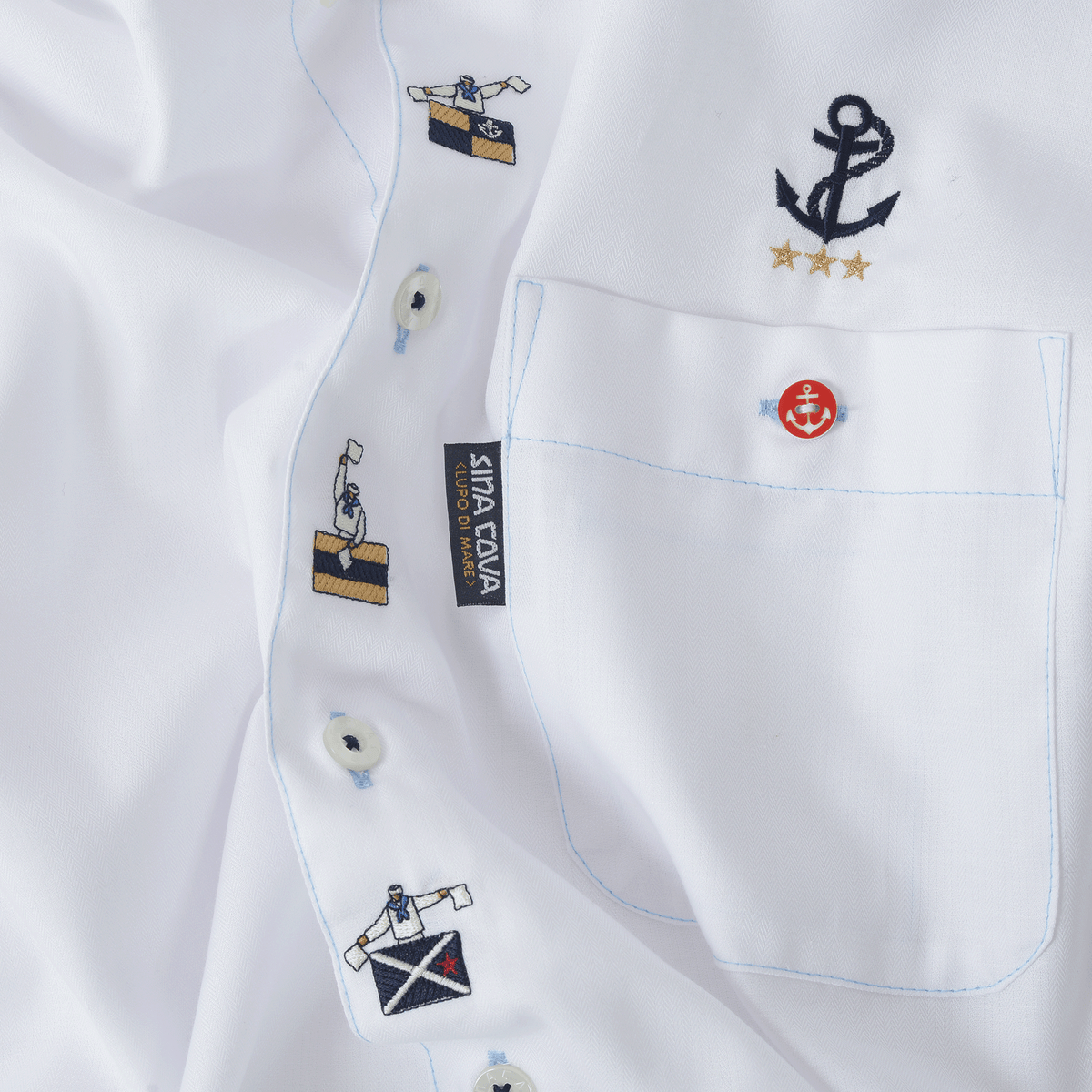 Long-sleeved button-down shirt 26214010