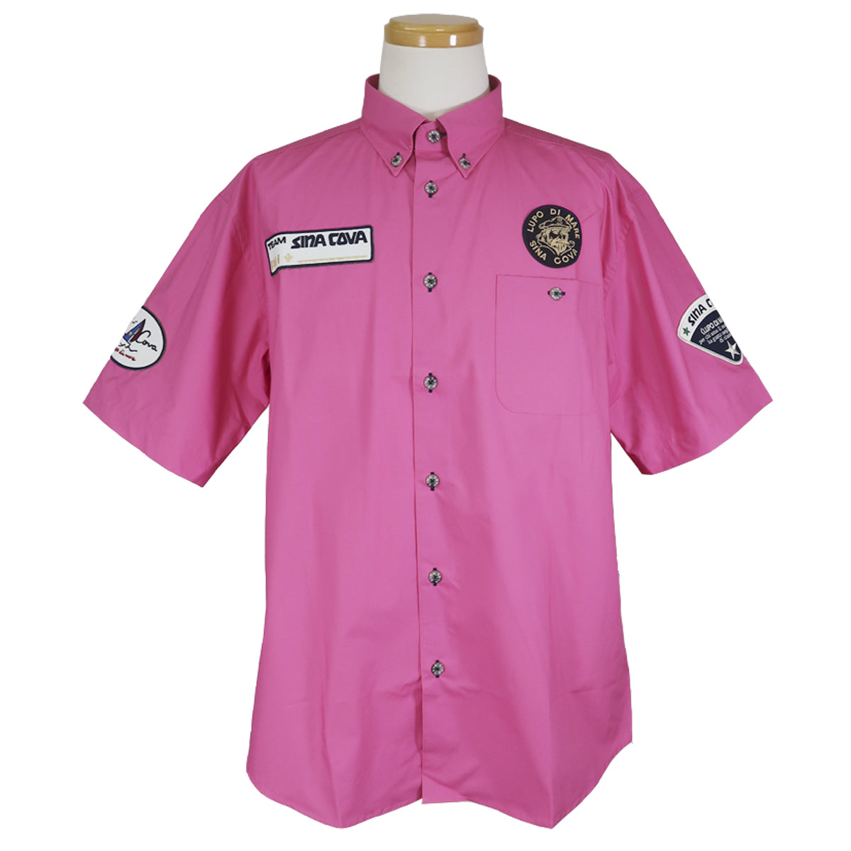 【アウトレット】半袖ボタンダウンシャツ 20124520