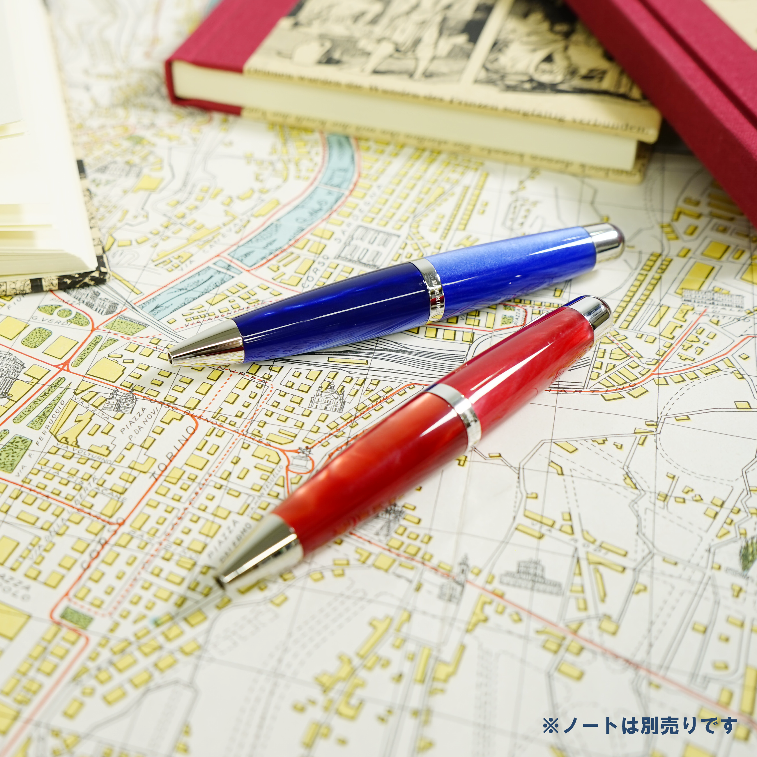 【SIGNUM スモール・ソラーレ】ボールペン(レッド) 57001060