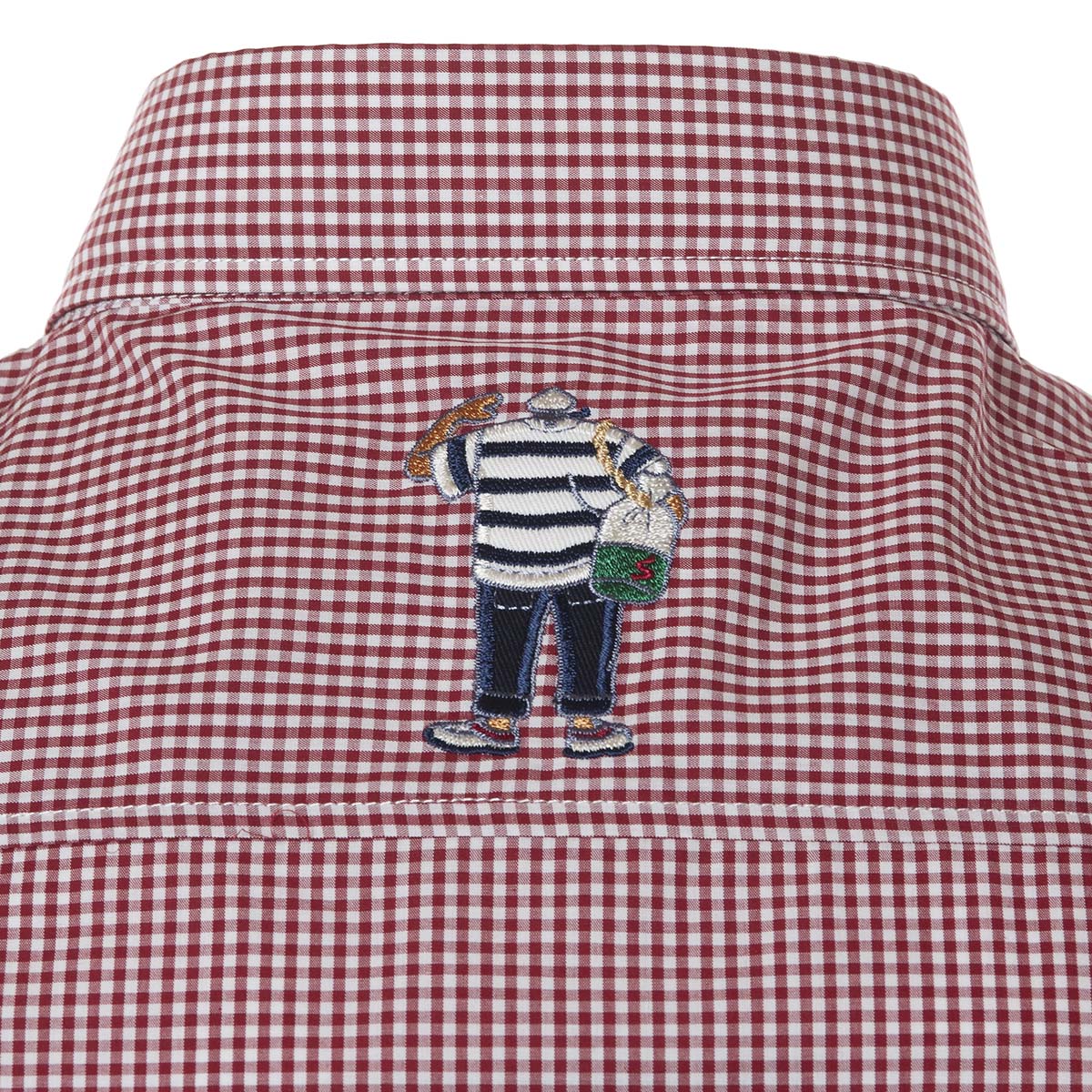 Short -sleeved button down shirt 20124550