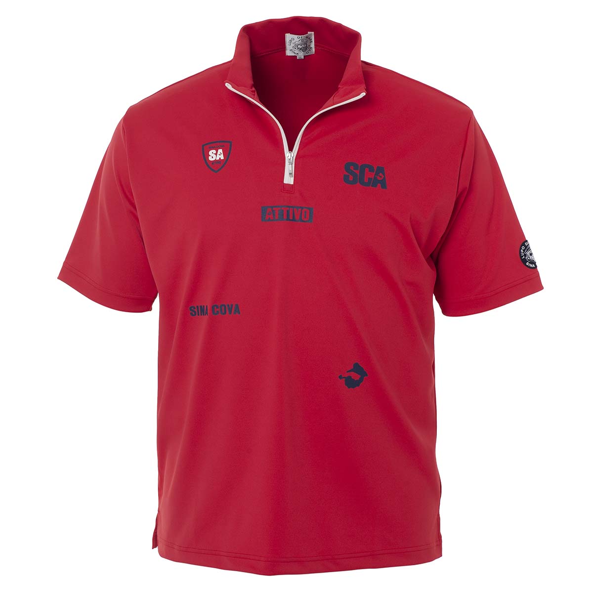 Half ZIP Short Sleeve Shirt 21150520