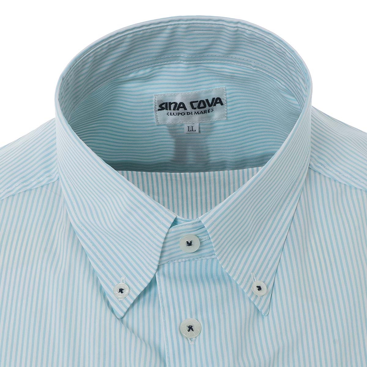 【アウトレット】シナコバ (SINA COVA)半袖ボタンダウンシャツ 21124578