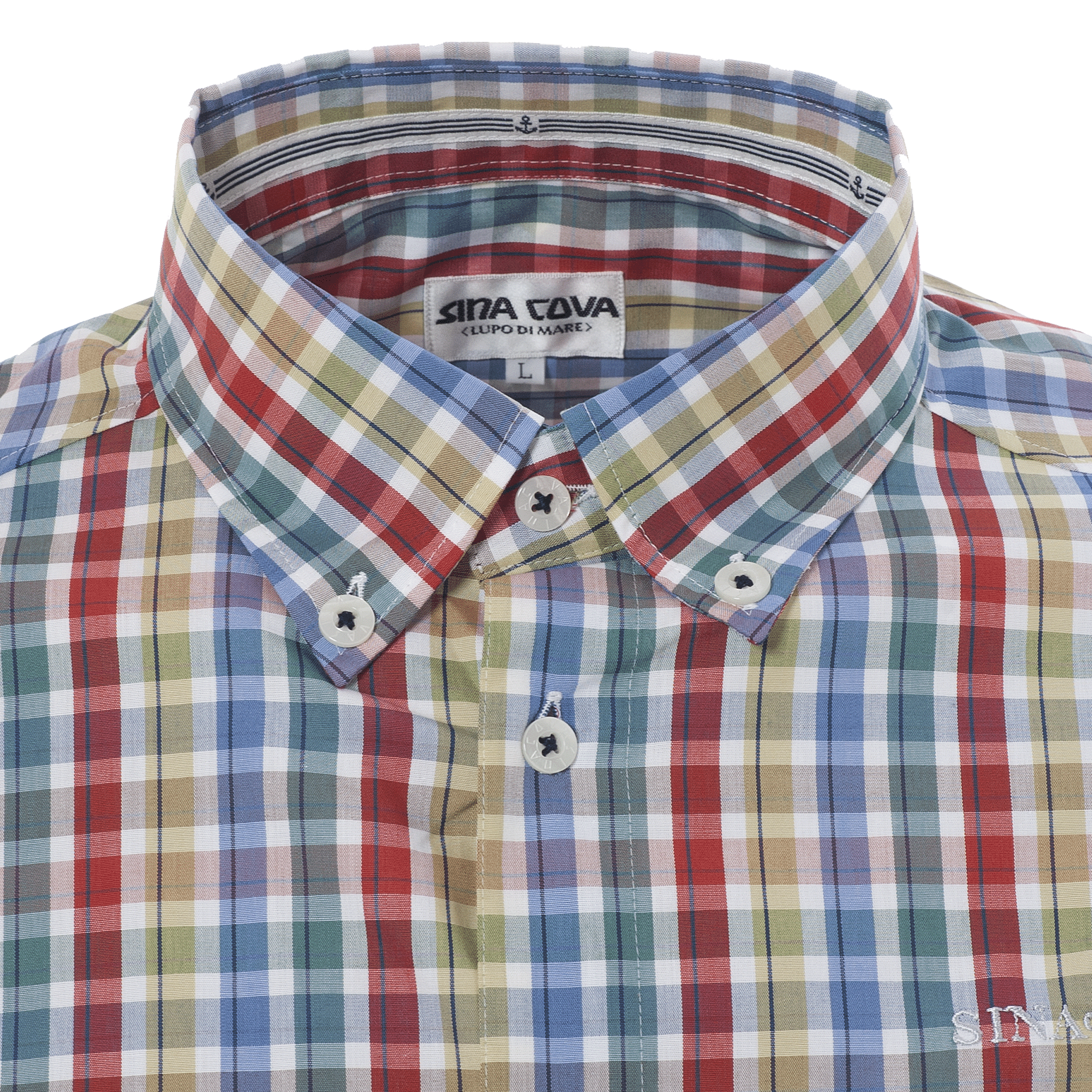 【アウトレット】シナコバ (SINA COVA) 長袖 ボタンダウンシャツ 22214010