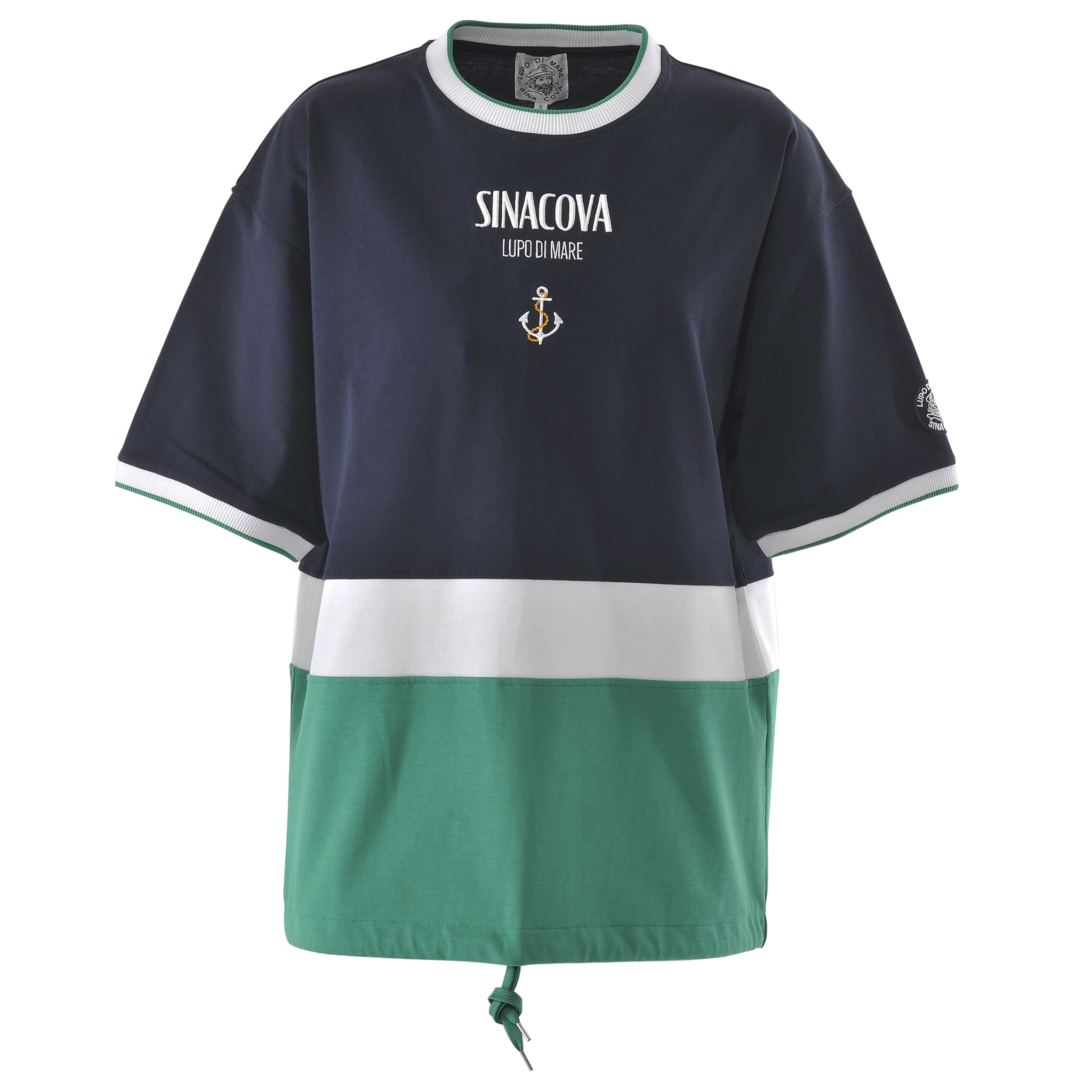 半袖切替プルオーバー 切替Tシャツ ユニセックス(男女兼用) サイズS~LL 23110550