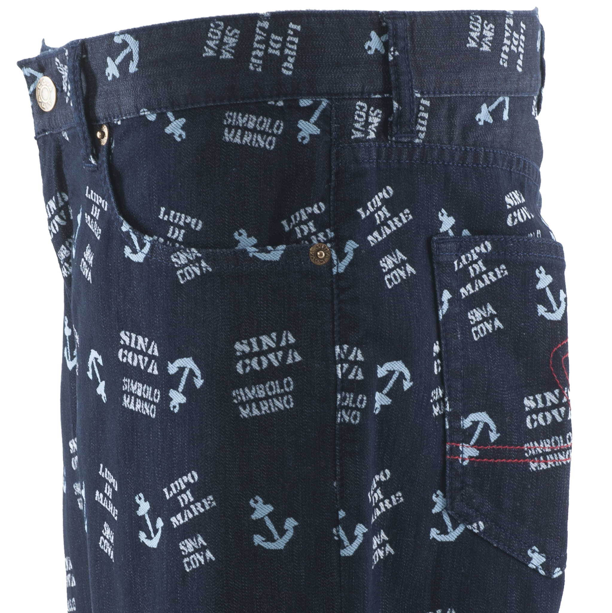 テーパード ジーンズ ジーパン 高ストレッチ23125010