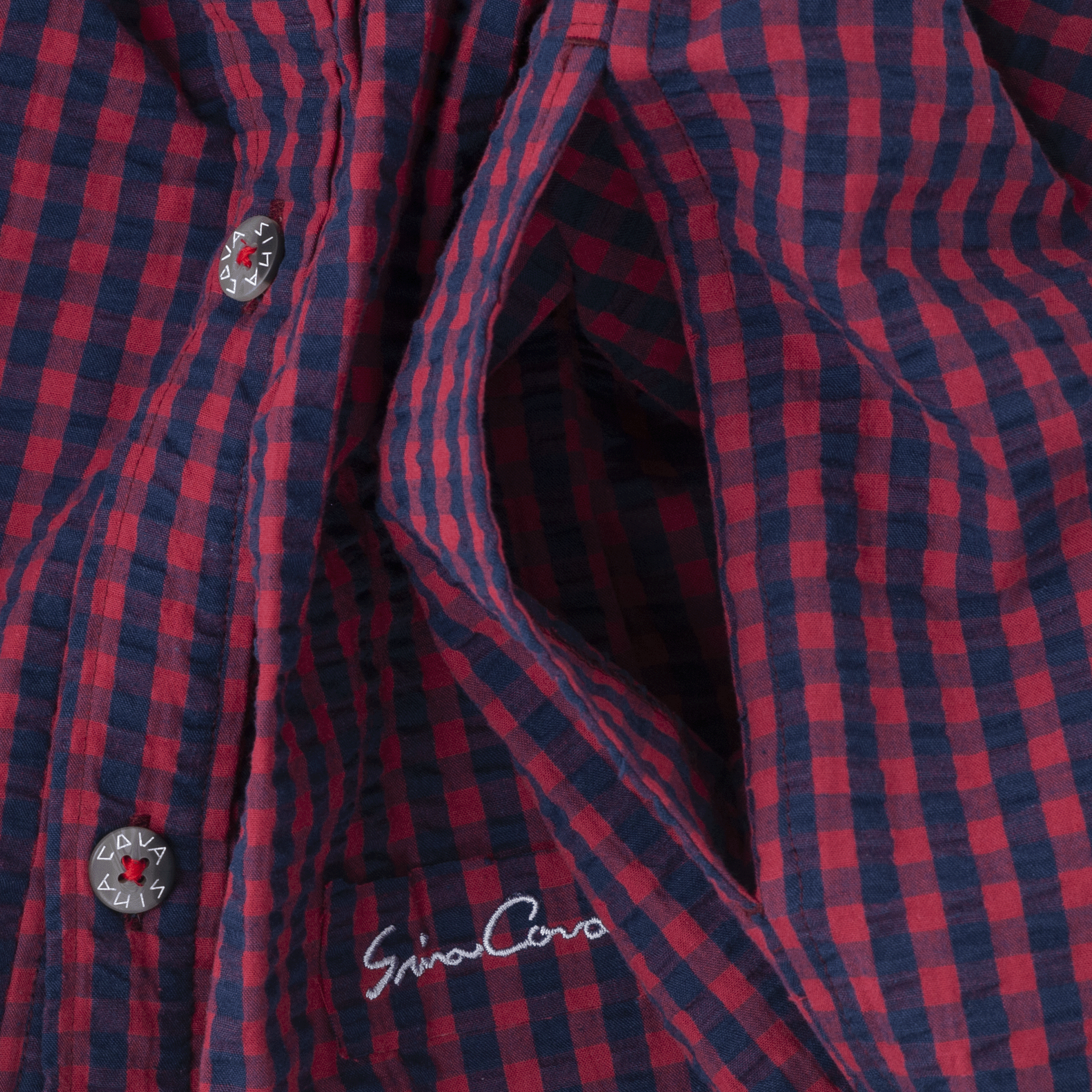 CPOシャツ ギンガムチェック柄 シャツジャケット 23133020