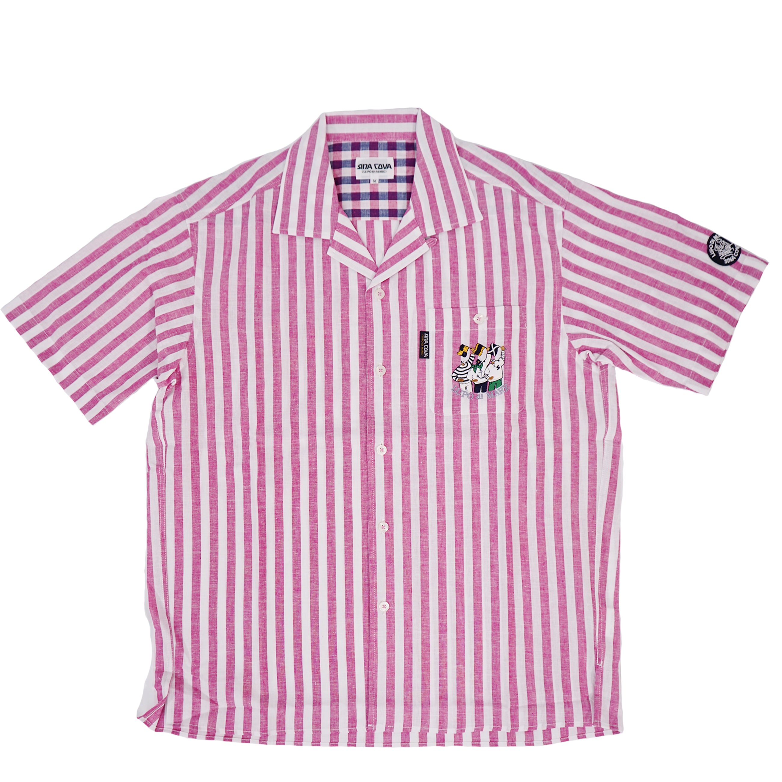 【アウトレット】シナコバ (SINA COVA) オープンカラー半袖シャツ 22124550