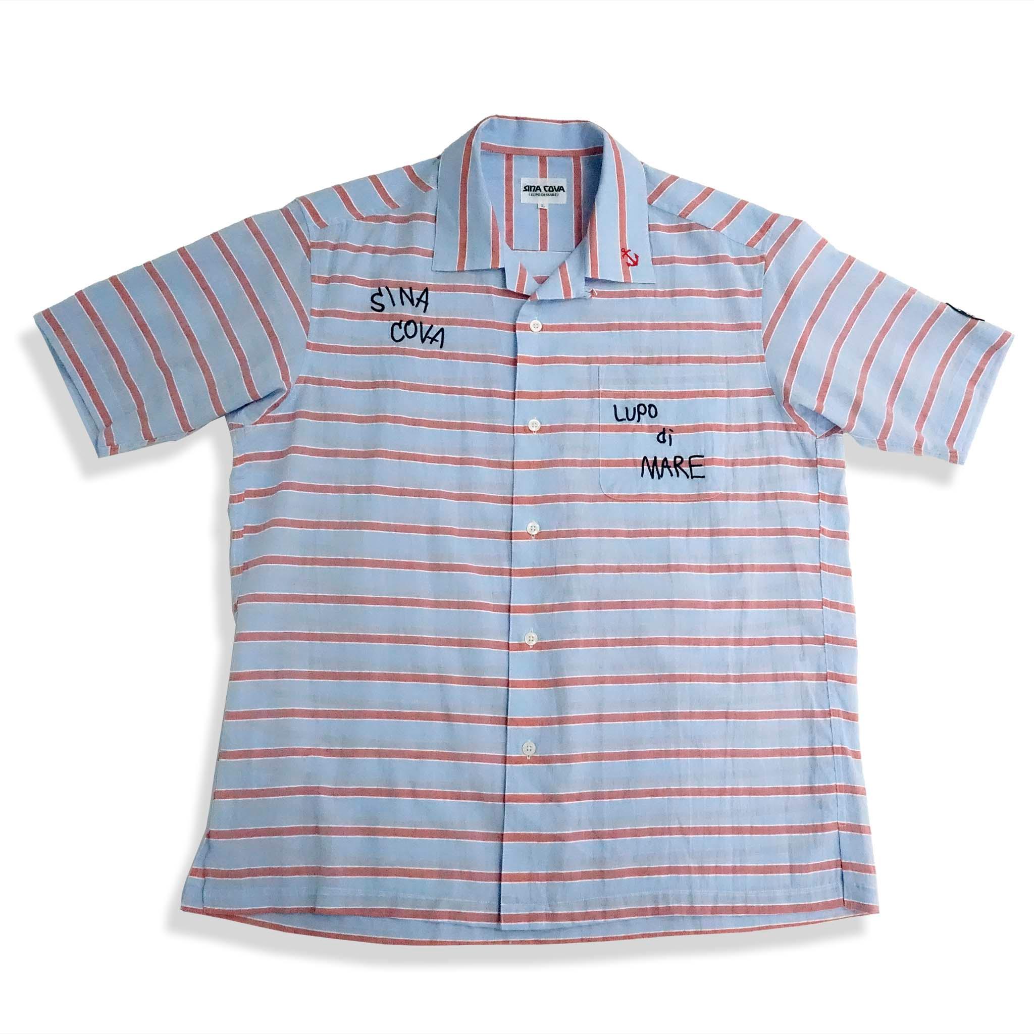 オープンカラー半袖シャツ 22134510 - SINA COVA