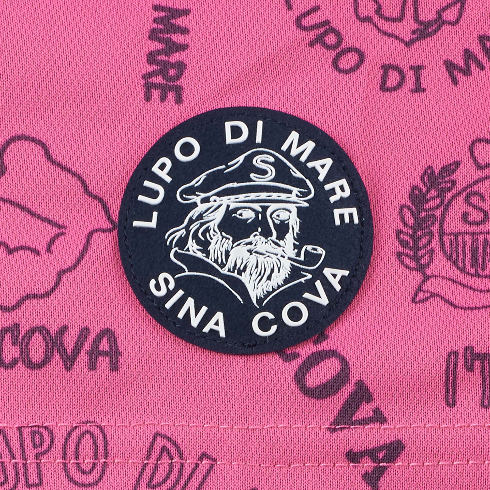 【アウトレット】シナコバ (SINA COVA)総柄半袖ポロシャツ 22150510