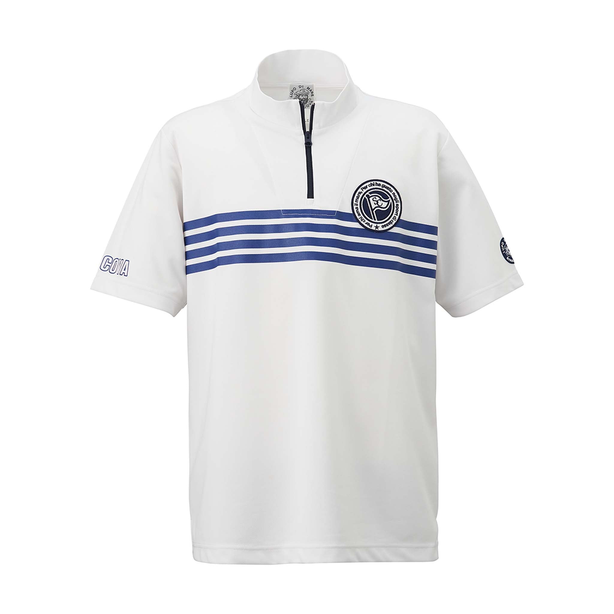 【アウトレット】シナコバ (SINA COVA) ハーフZIP 半袖 Tシャツ 22150560