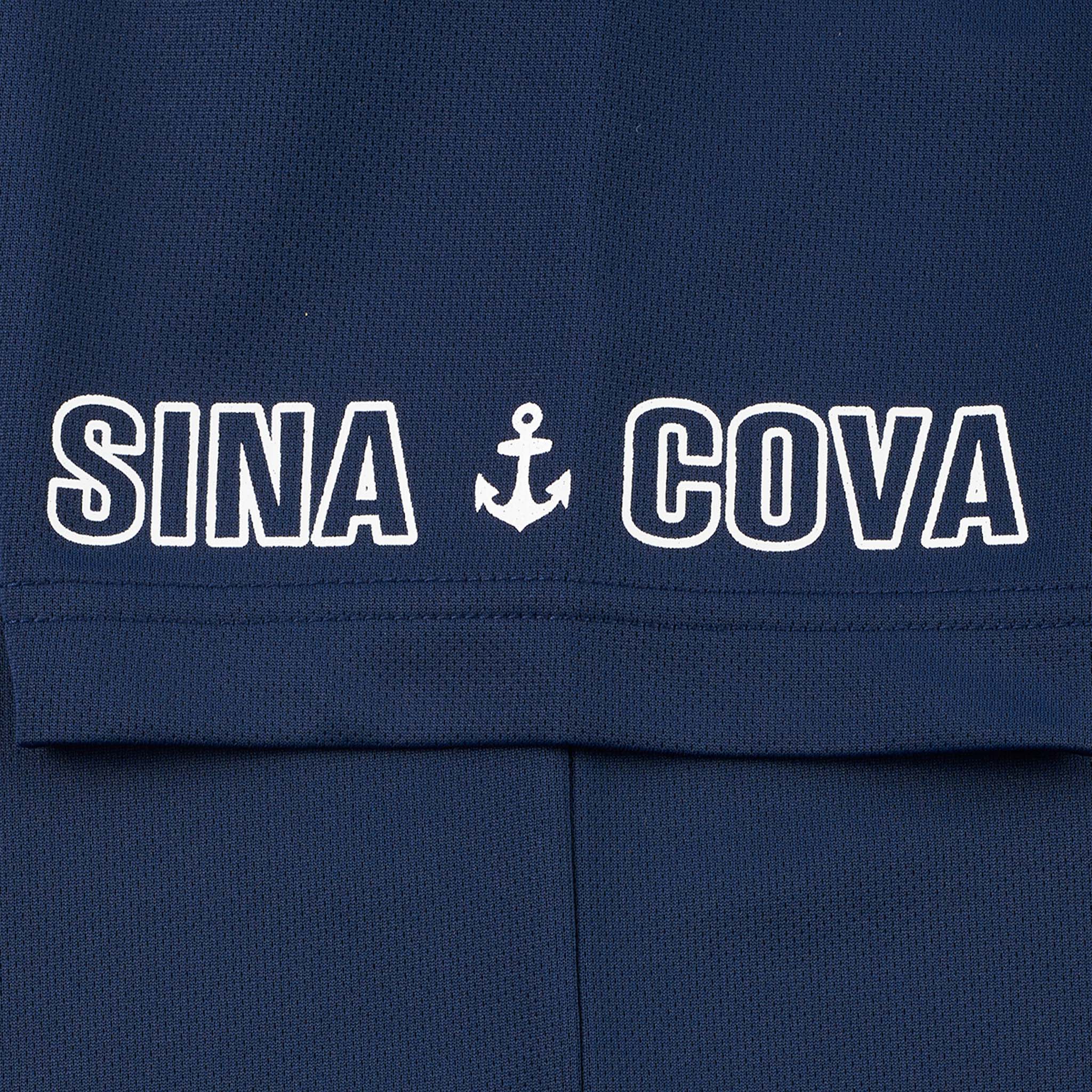 【アウトレット】シナコバ (SINA COVA) ハーフZIP 半袖 Tシャツ 22150560