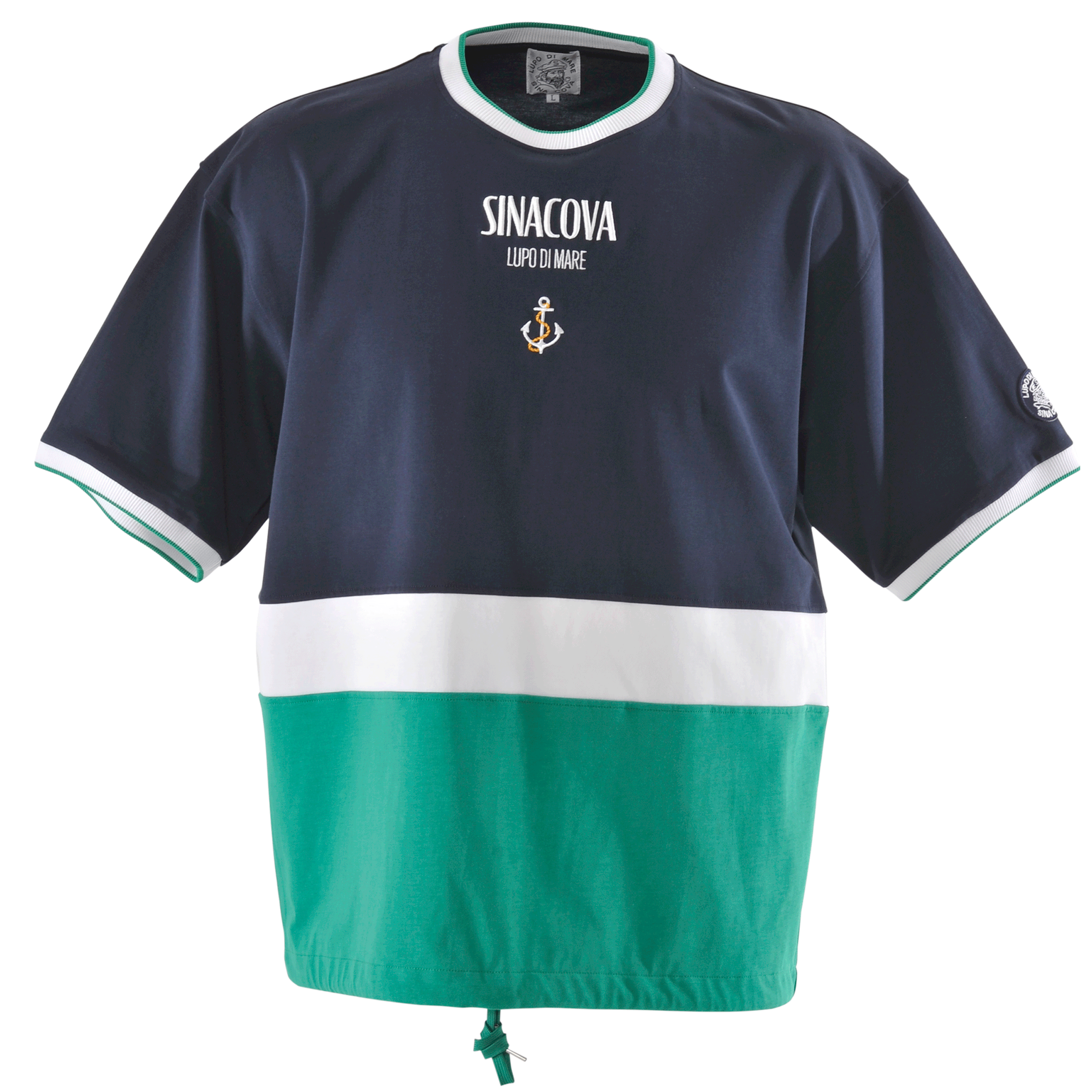 半袖切替プルオーバー 切替Tシャツ ユニセックス(男女兼用) サイズS~LL 23110550