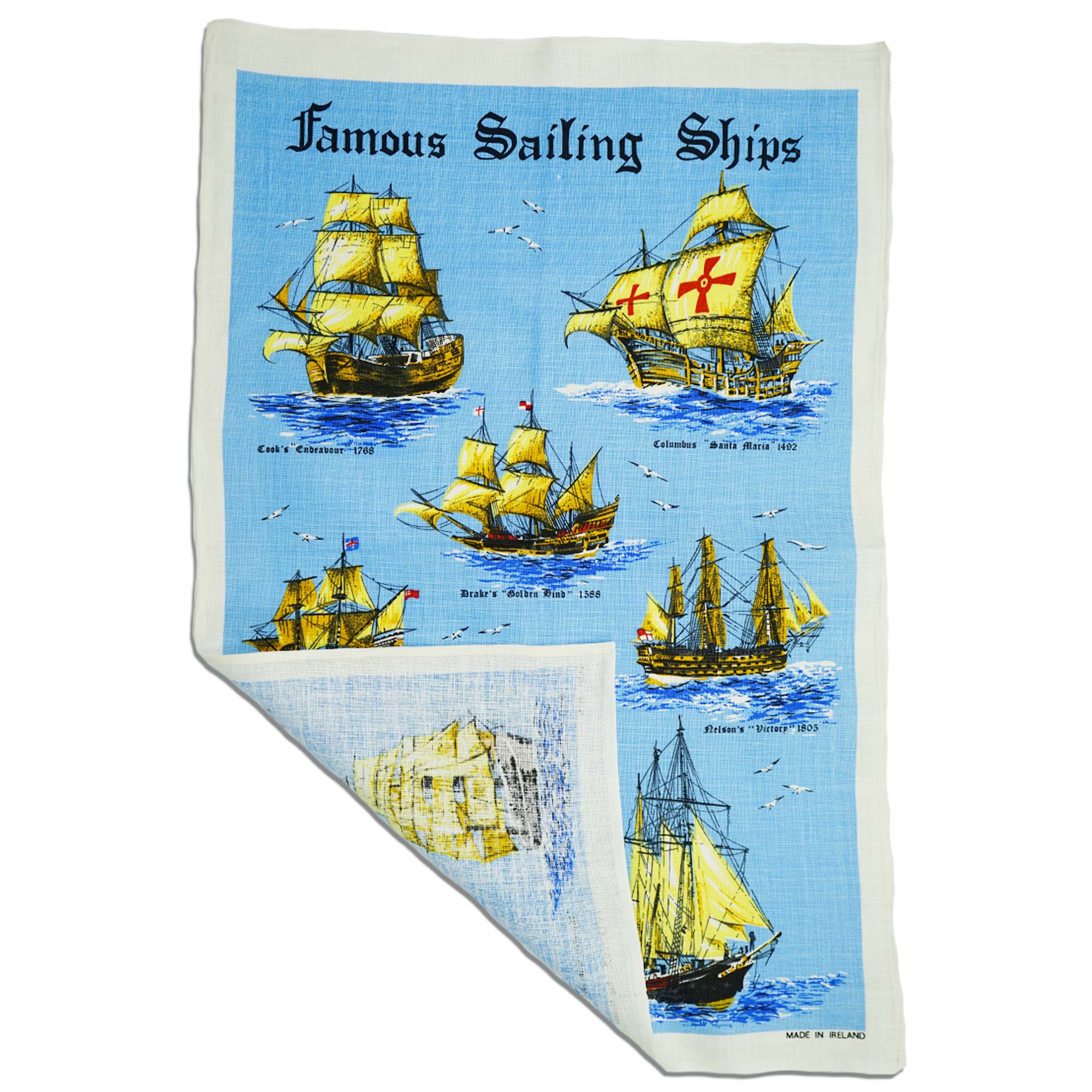 ティータオル Famous Sailing Ships 57000670