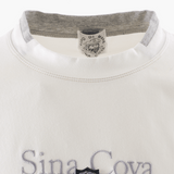 【公式】シナコバ （SINA COVA） モックネック 長袖Tシャツ 23210010