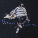 【公式】シナコバ （SINA COVA） キングサイズ ヘンリーネック長袖Tシャツ 23220016