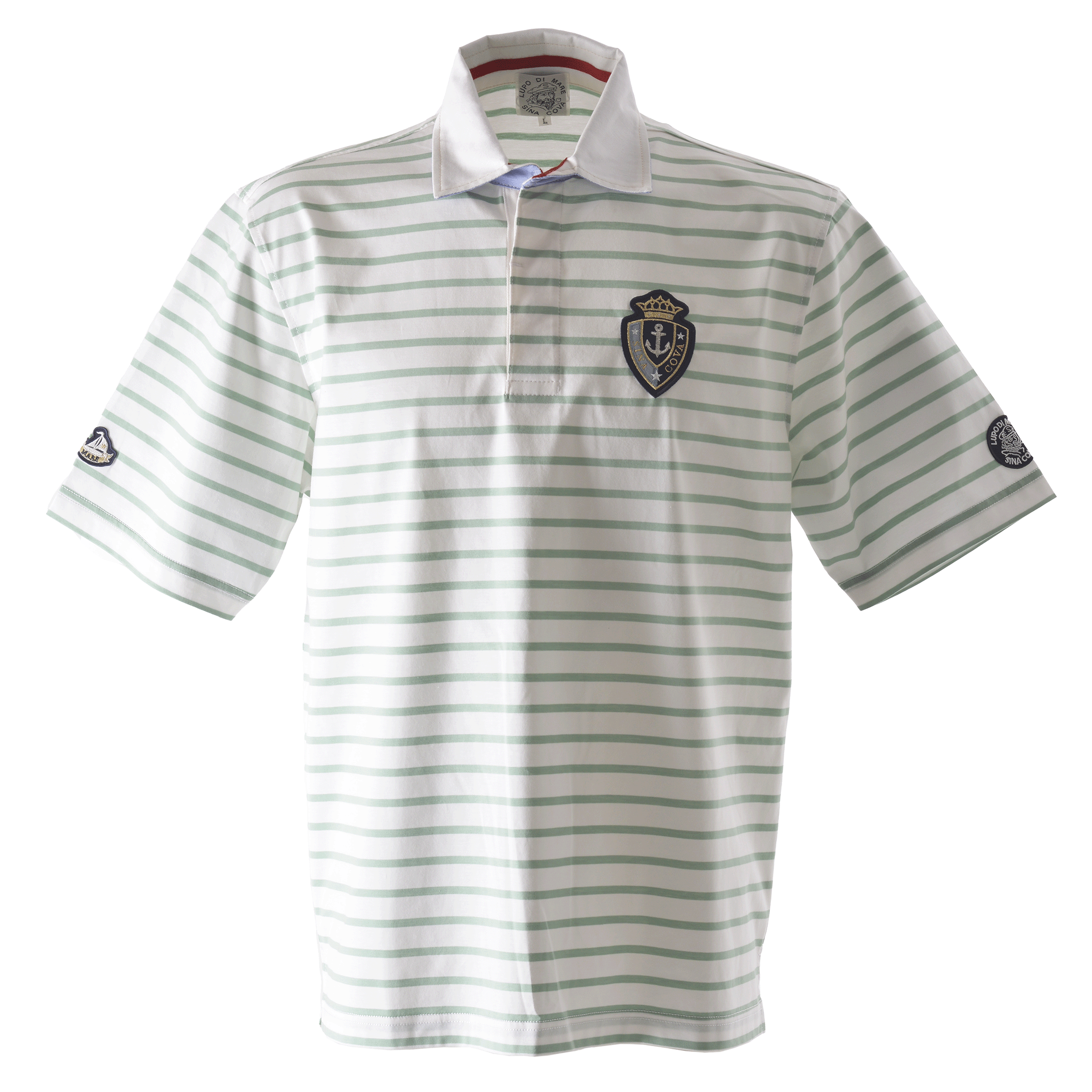 [Official] SINA COVA Short Sleeve Border Rugby Shirt 24110510