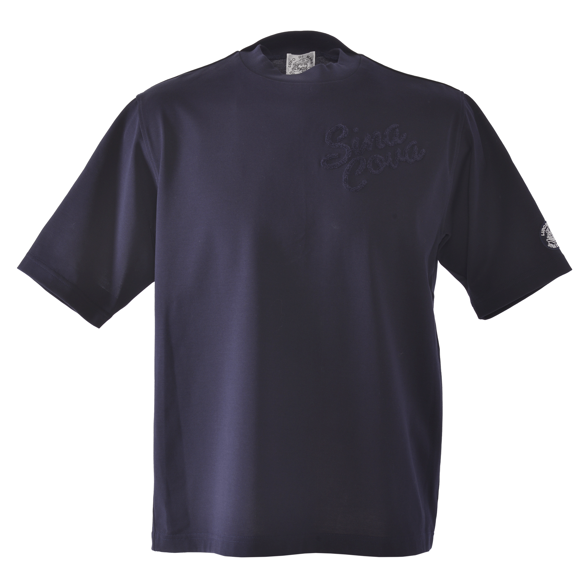 【公式】シナコバ （SINA COVA）モックネック5分袖Ｔシャツ 25130510