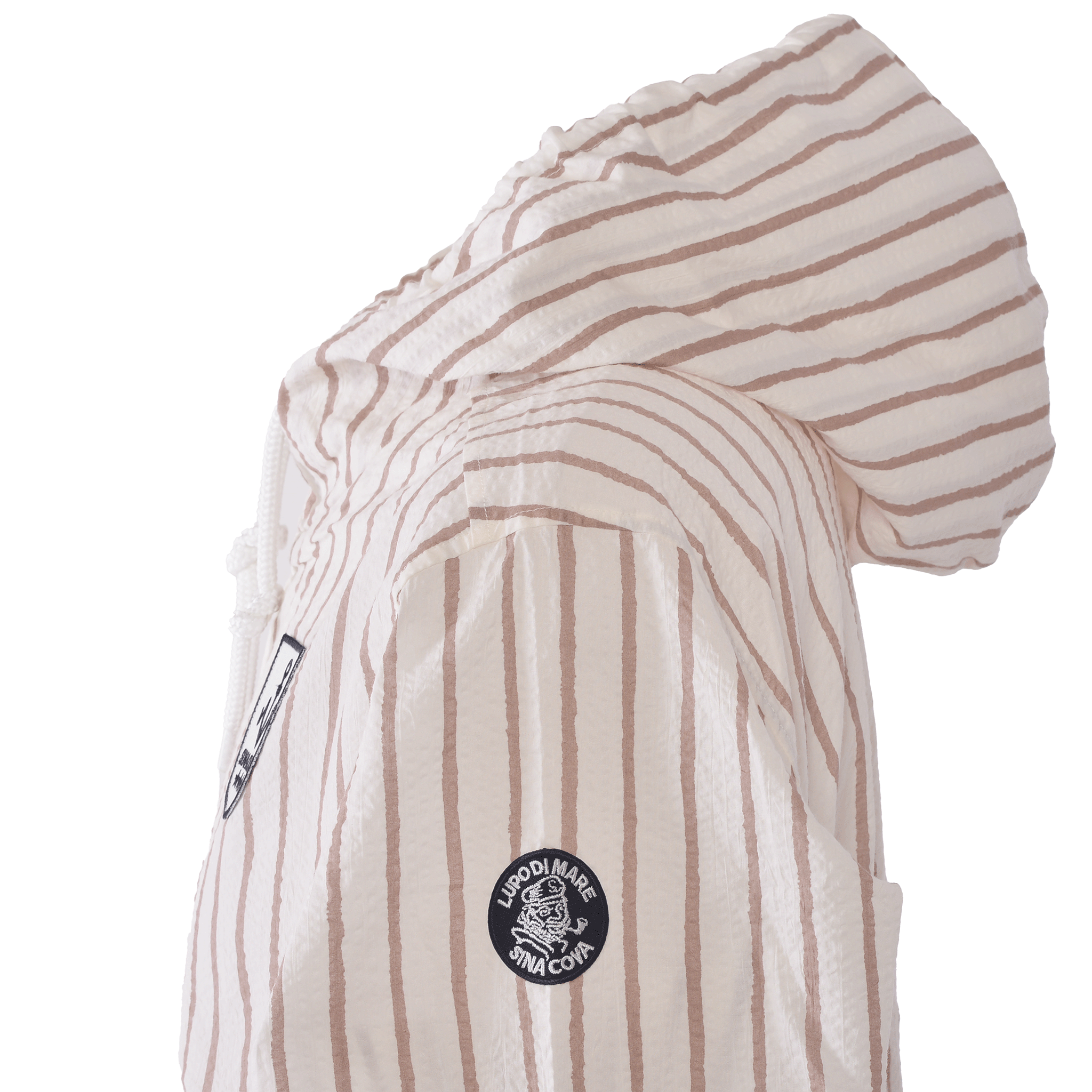 Zip-up shirt hoodie 26133040