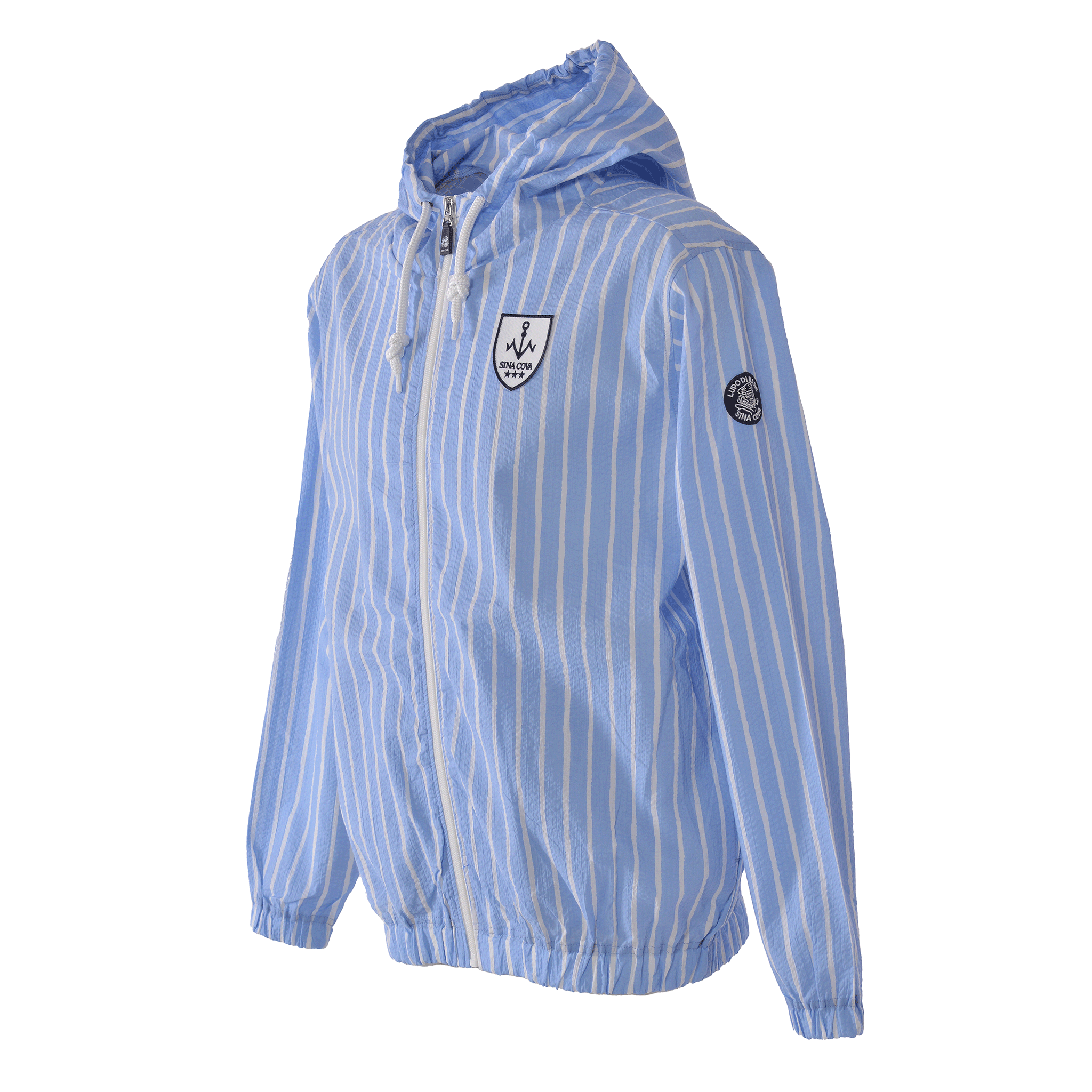 Zip-up shirt hoodie 26133040