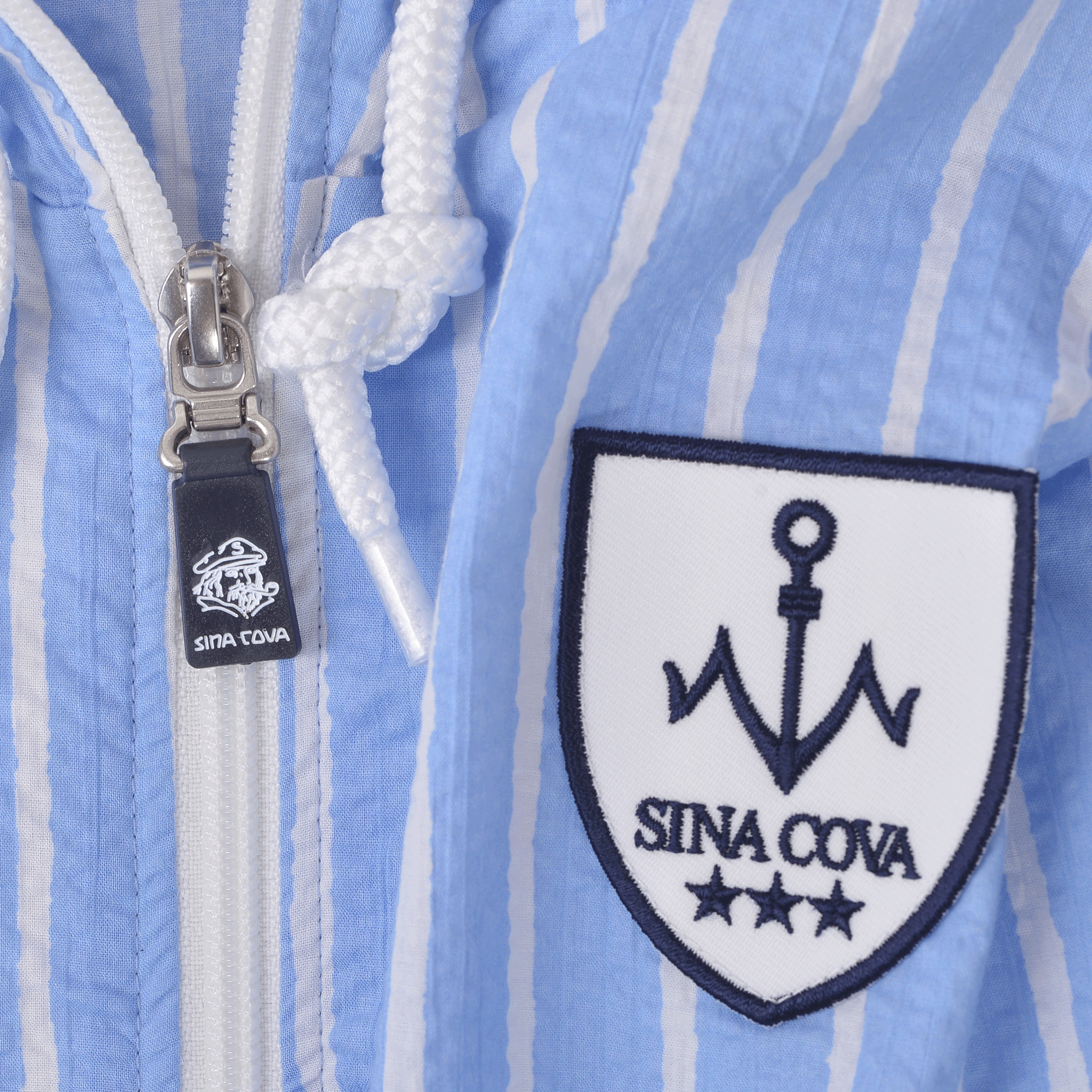 Zip-up shirt hoodie 26133040