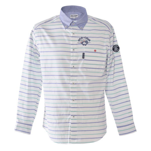 Long-sleeved button-down shirt 26114010