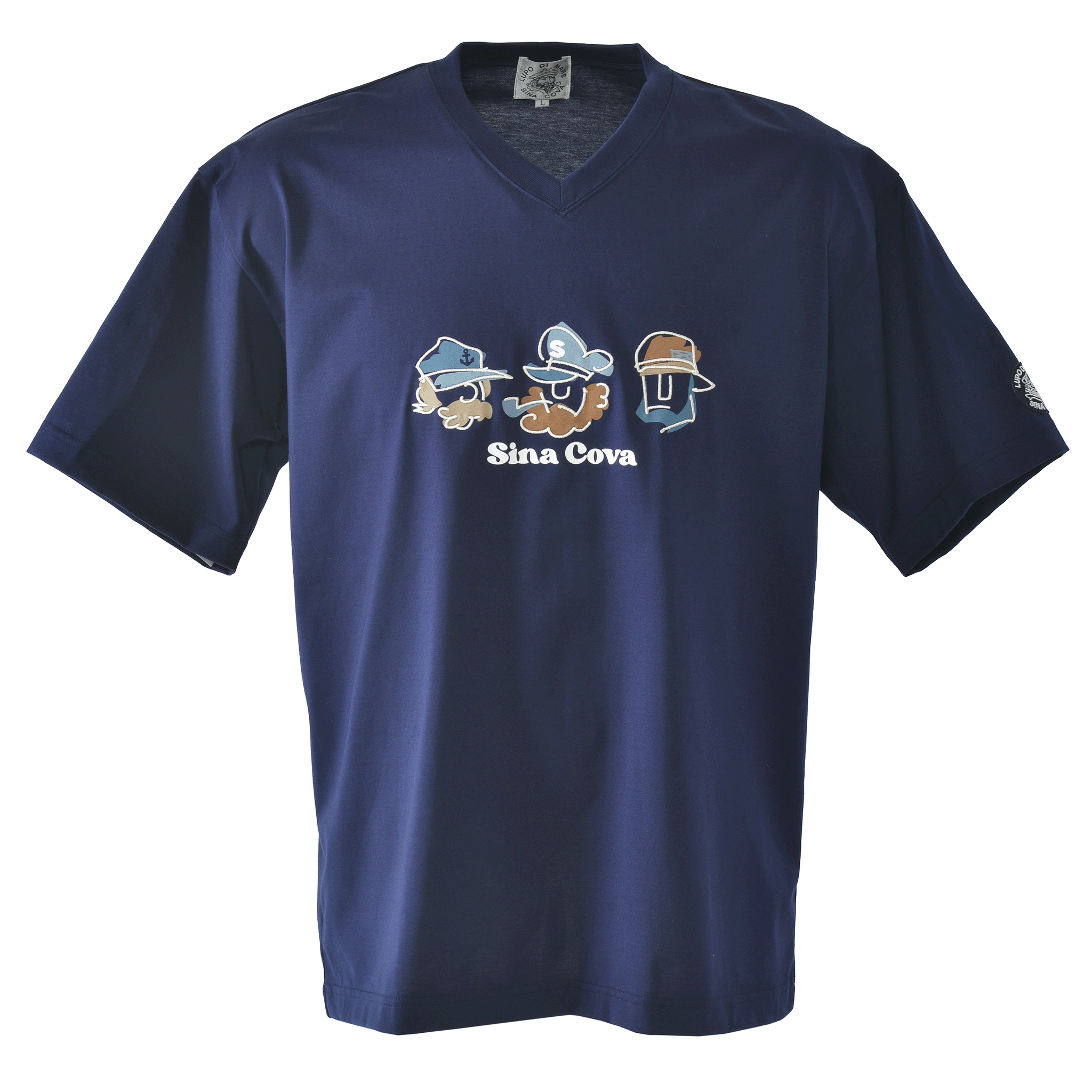 Vネック半袖Tシャツ 26120560