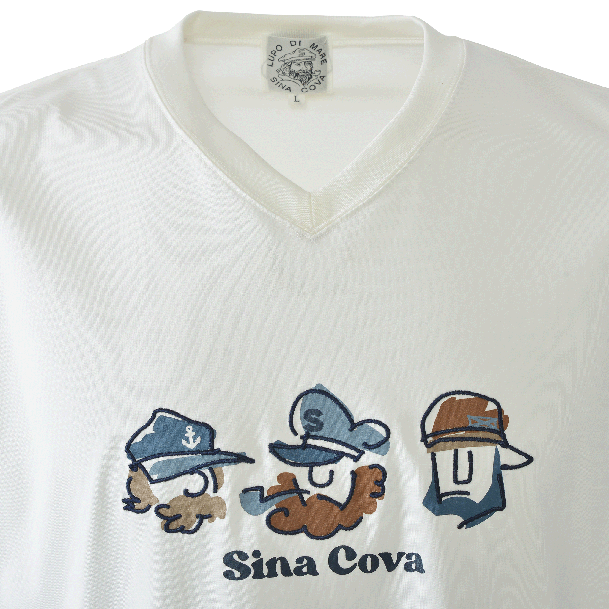 V-neck short-sleeved T-shirt 26120560