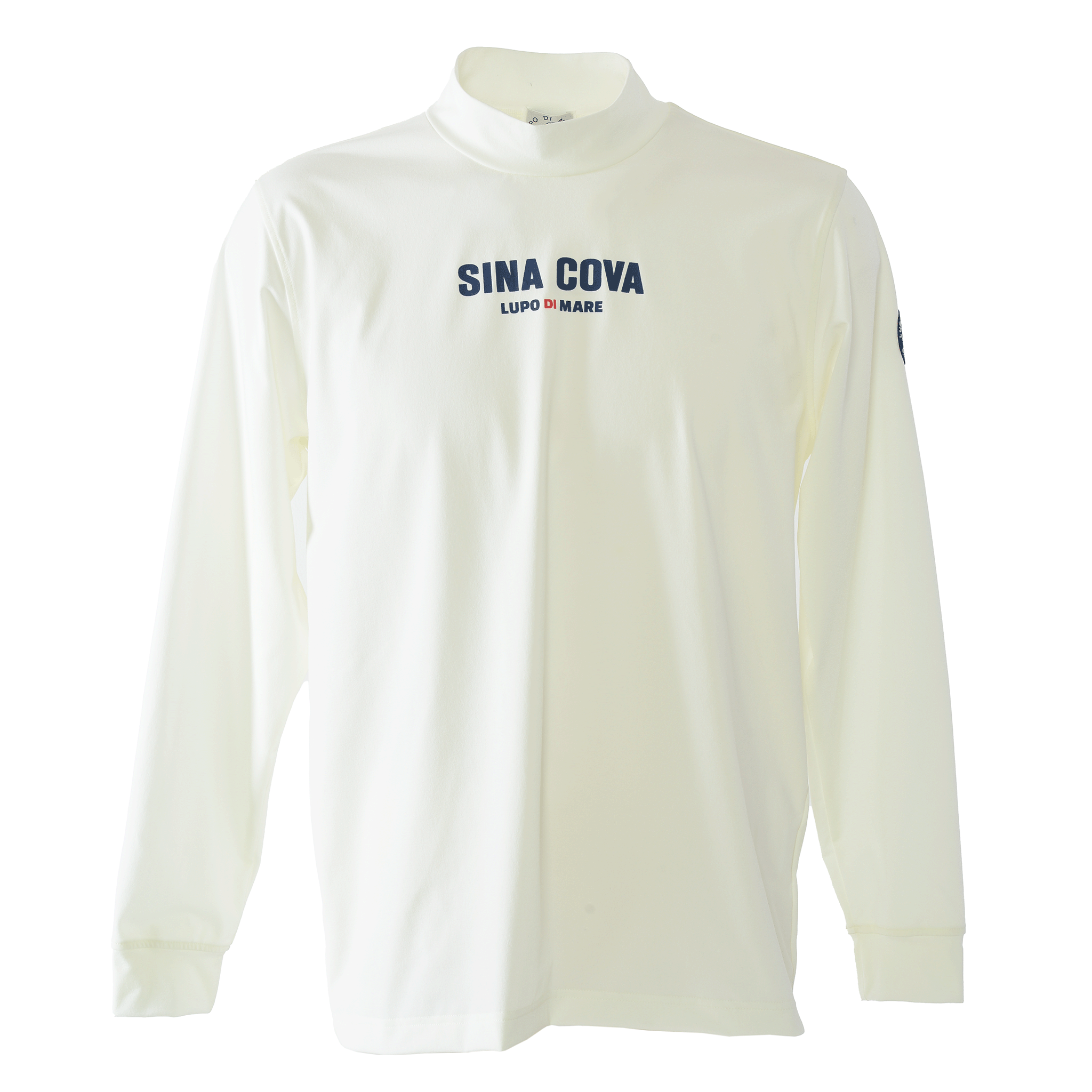 Long-sleeved mock neck T-shirt 26150010