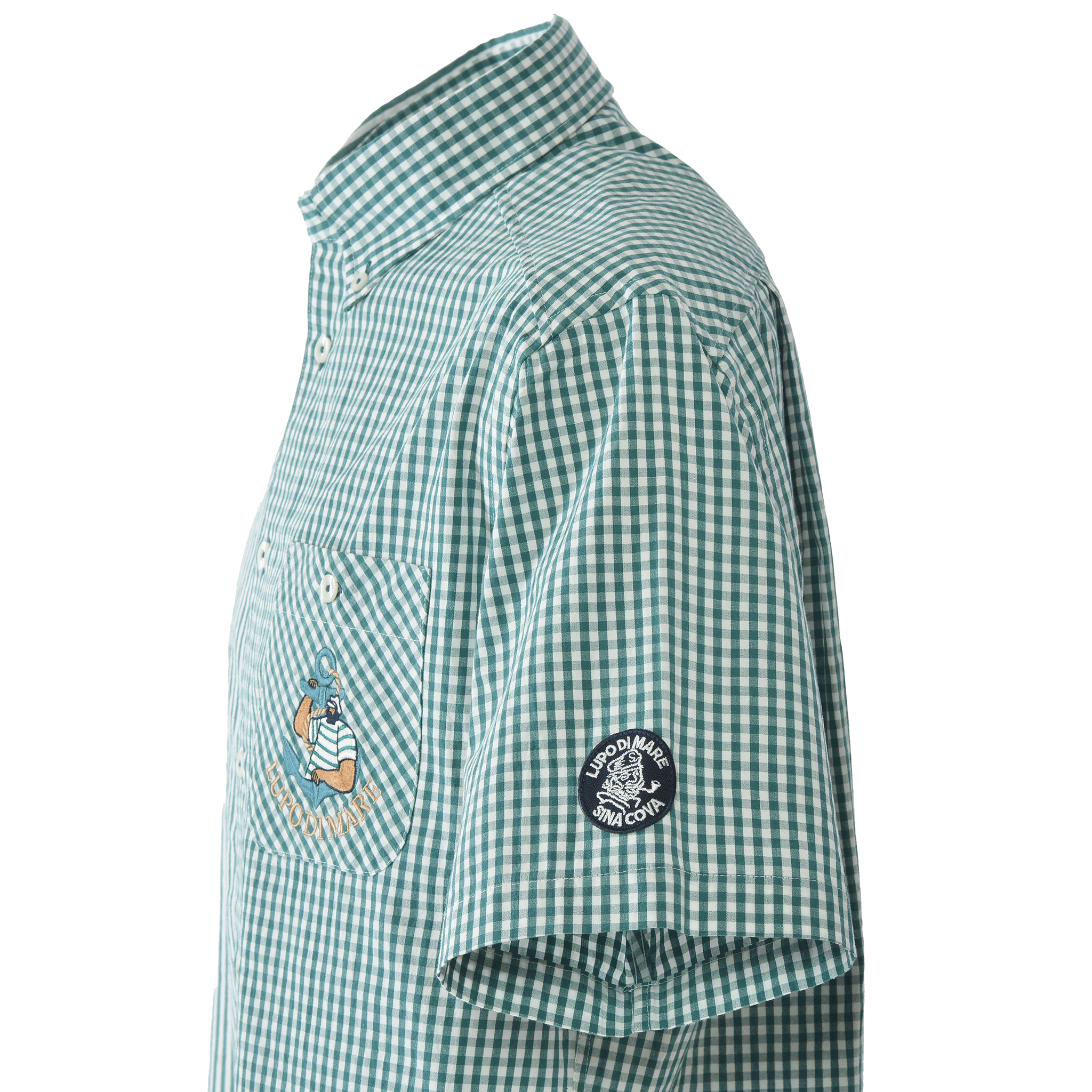 Short-sleeved button-down shirt 26124510