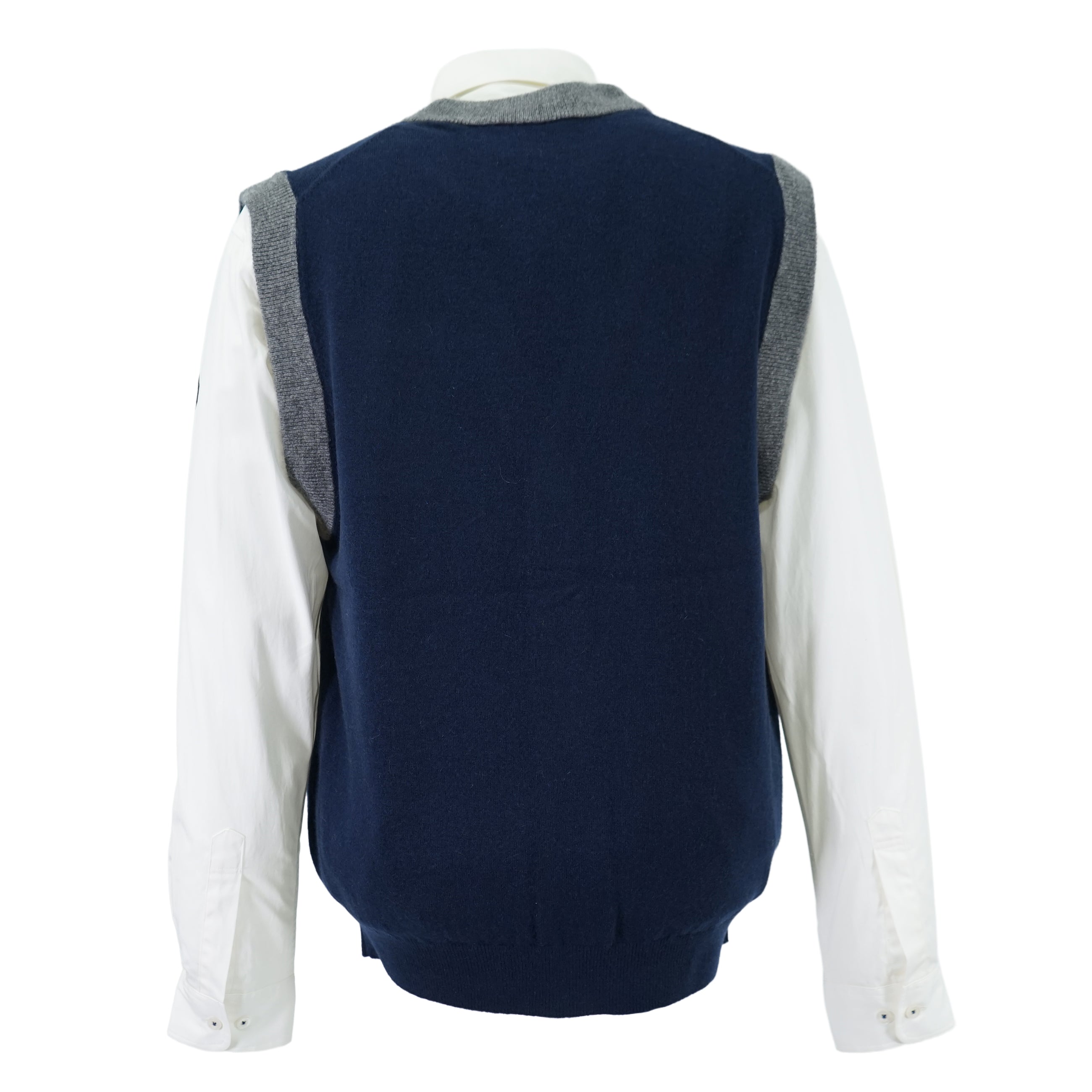 カシミヤ100％ ニットベスト 25222518