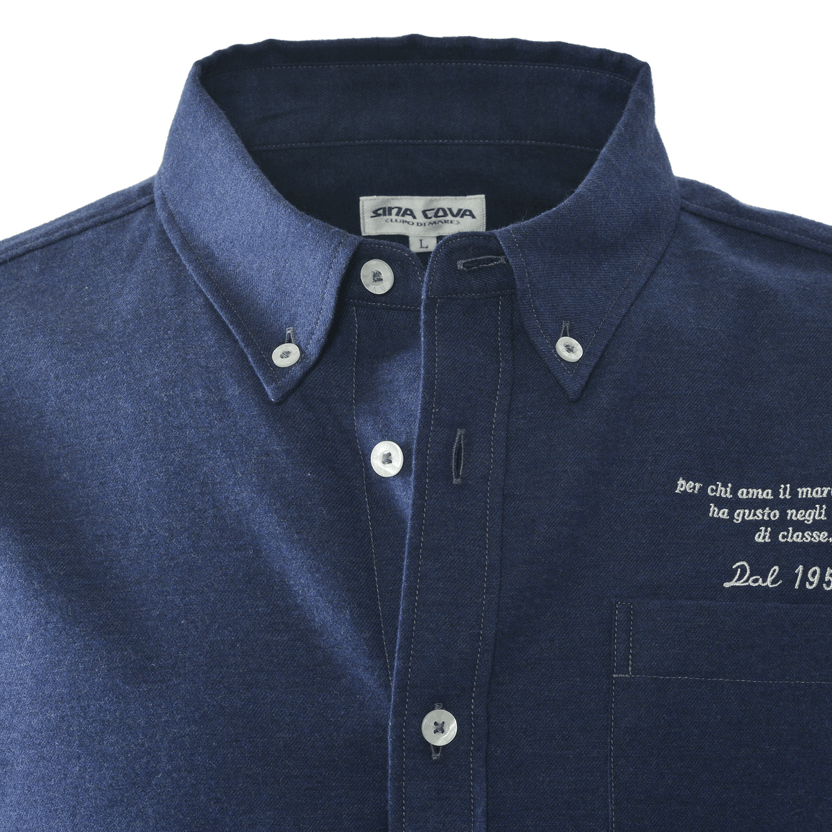 Long-sleeve button-down shirt 26234020