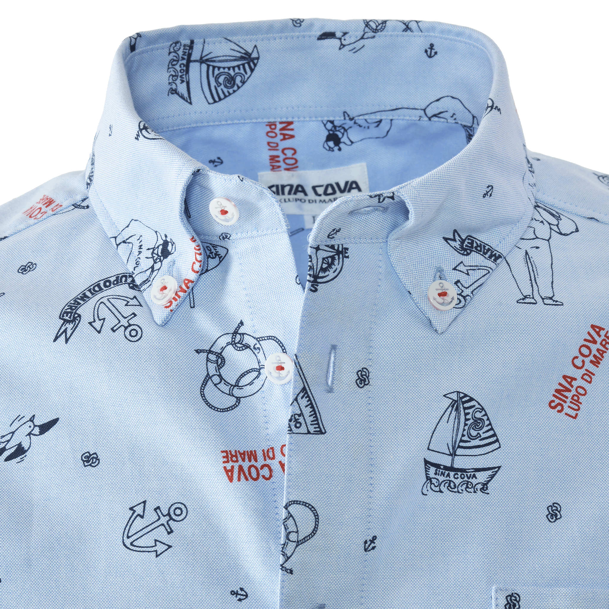Long-sleeve Button-down Shirt 26224030