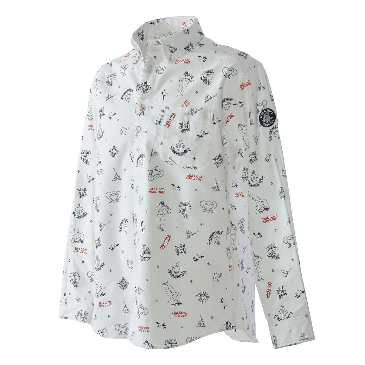 King Size Long-Sleeve Button-Down Shirt 26224036