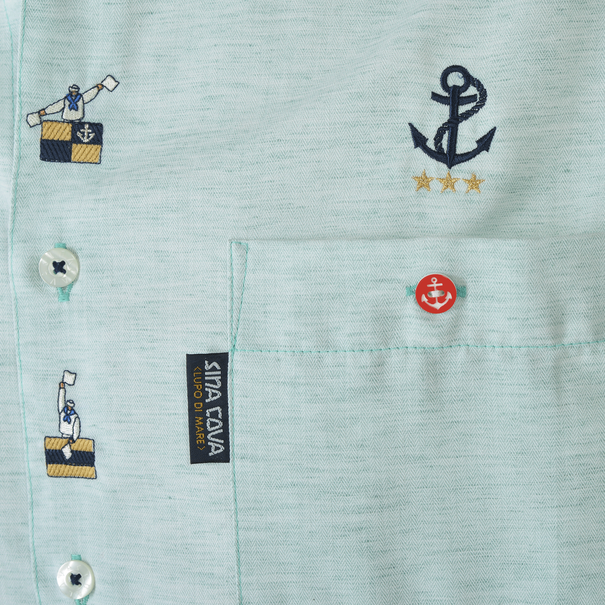 Long-sleeved button-down shirt 26214010